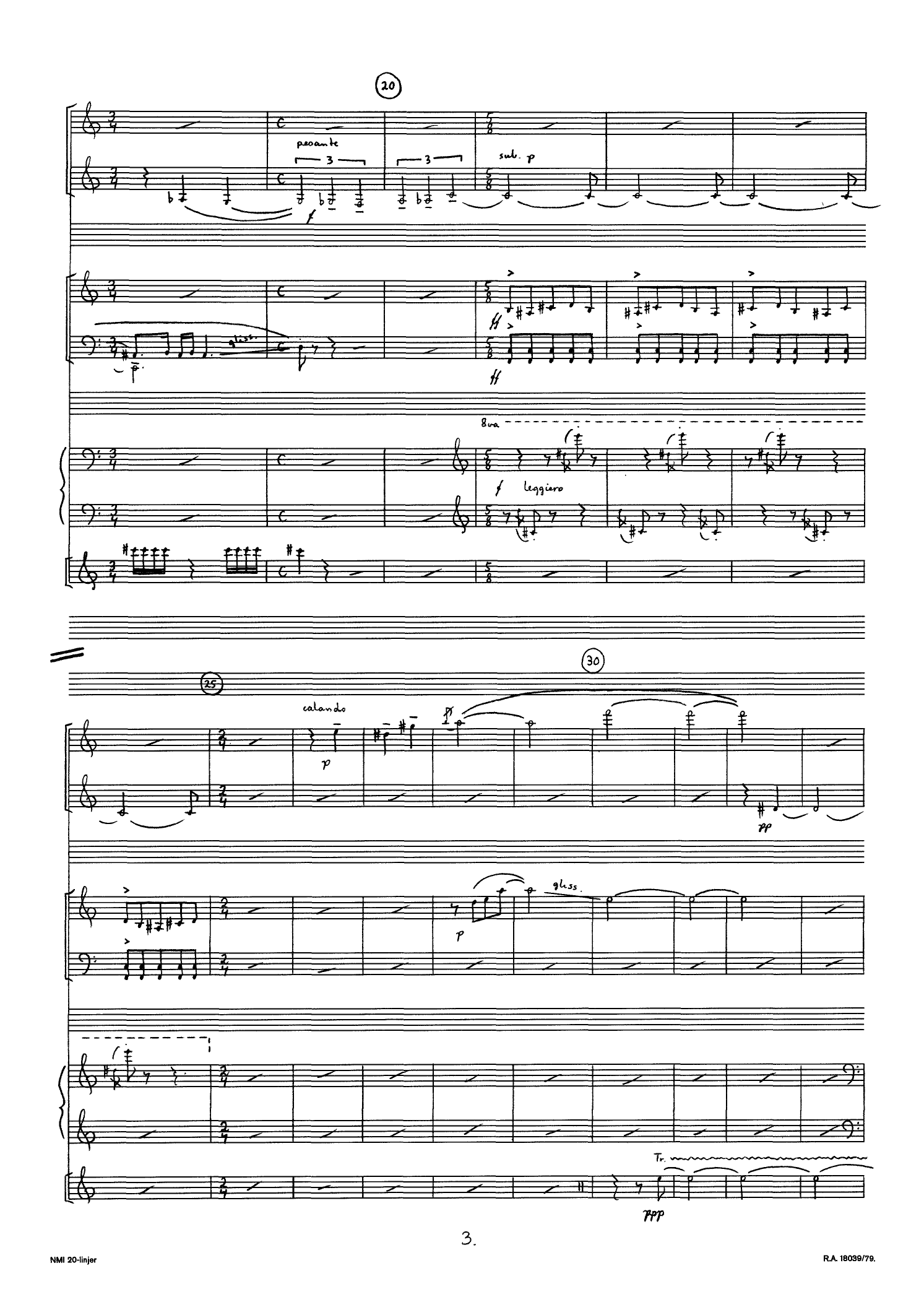 En overlevende fra Darmstadt - Seriofoni for ensemble, op. 27 - Image 7