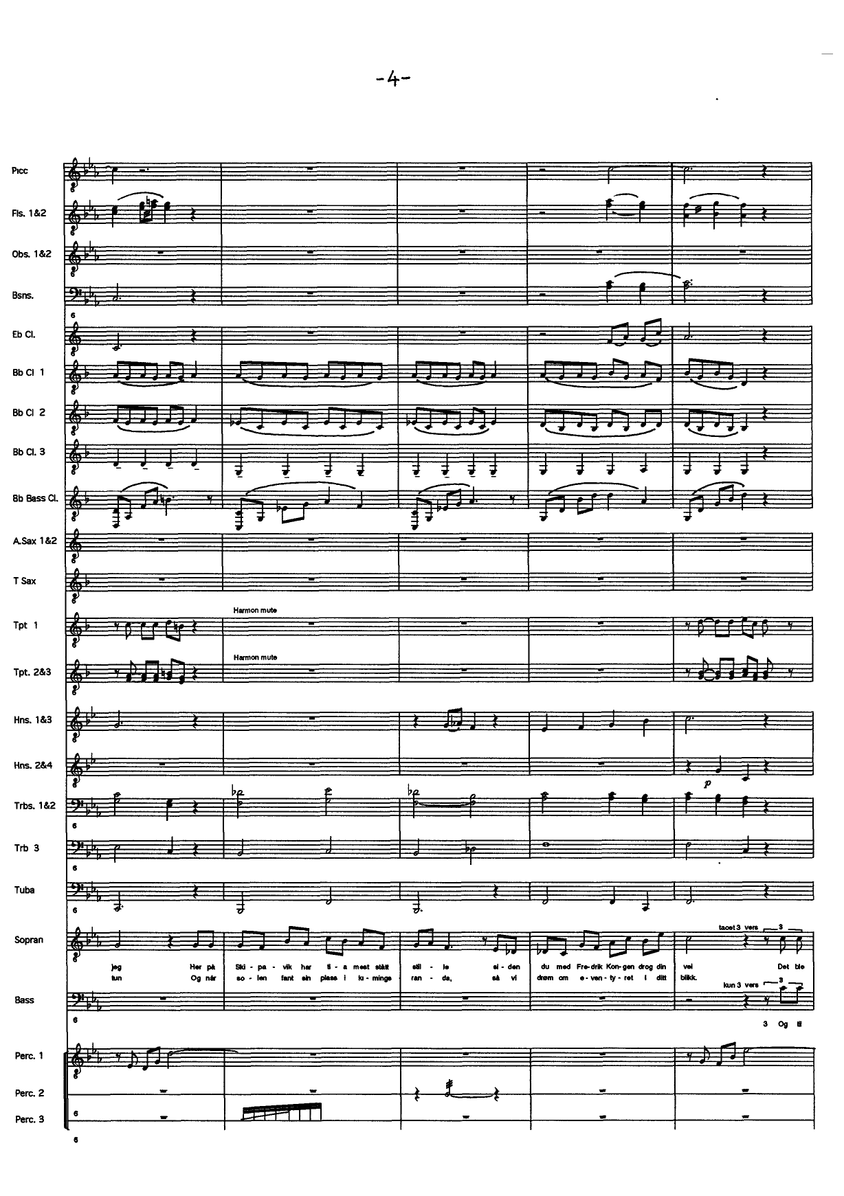 Tordenskjold - Dramatisk kantate i 10 bilder - Bilde 4
