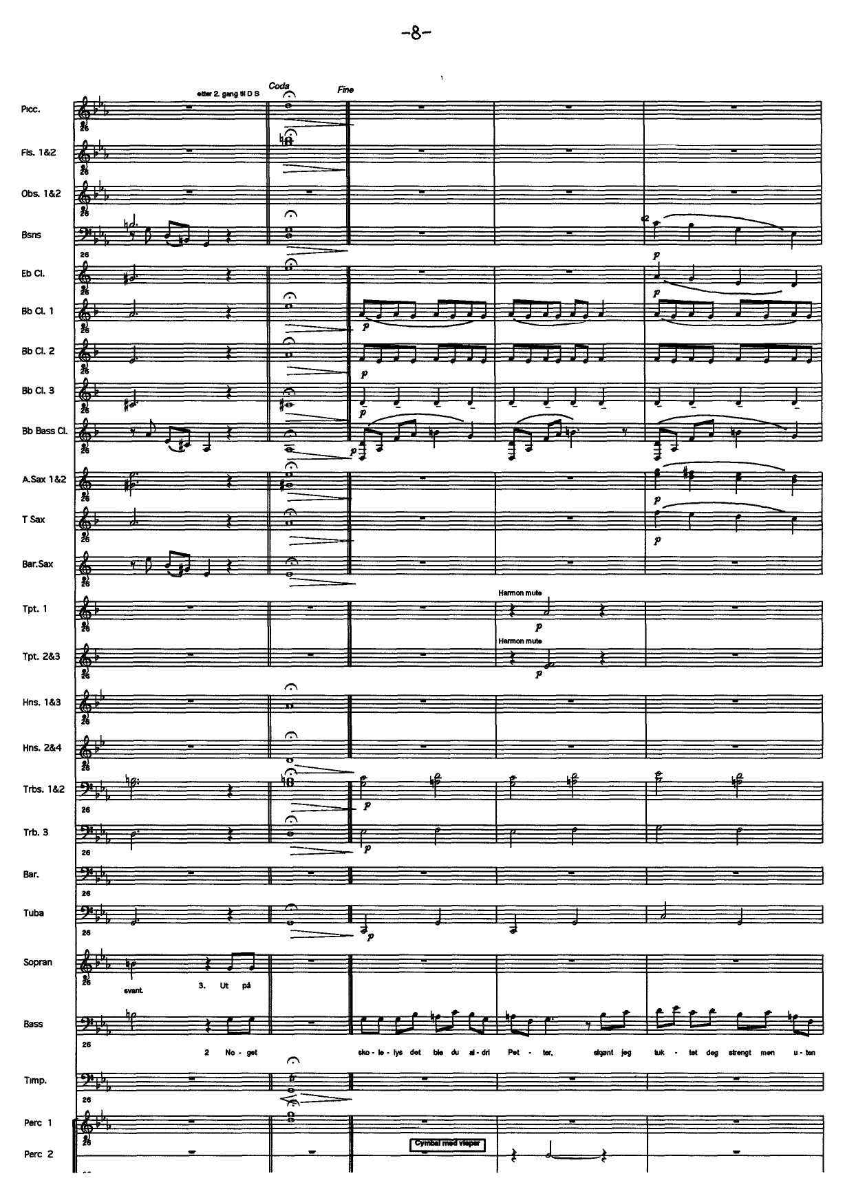 Tordenskjold - Dramatisk kantate i 10 bilder - Bilde 8