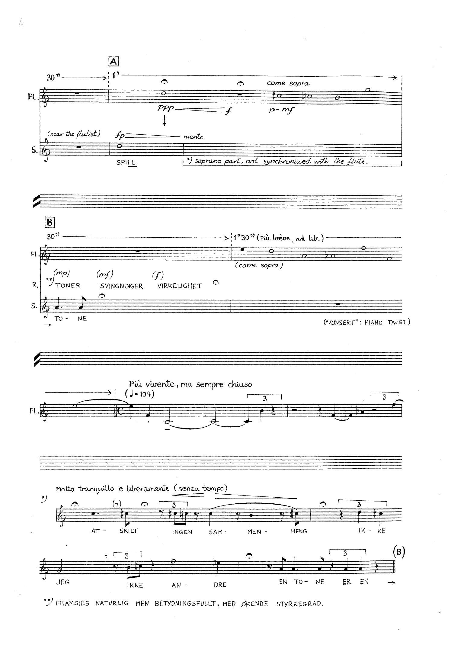 Hendelser - Kammermusikk med vokalinnslag - Bilde 4
