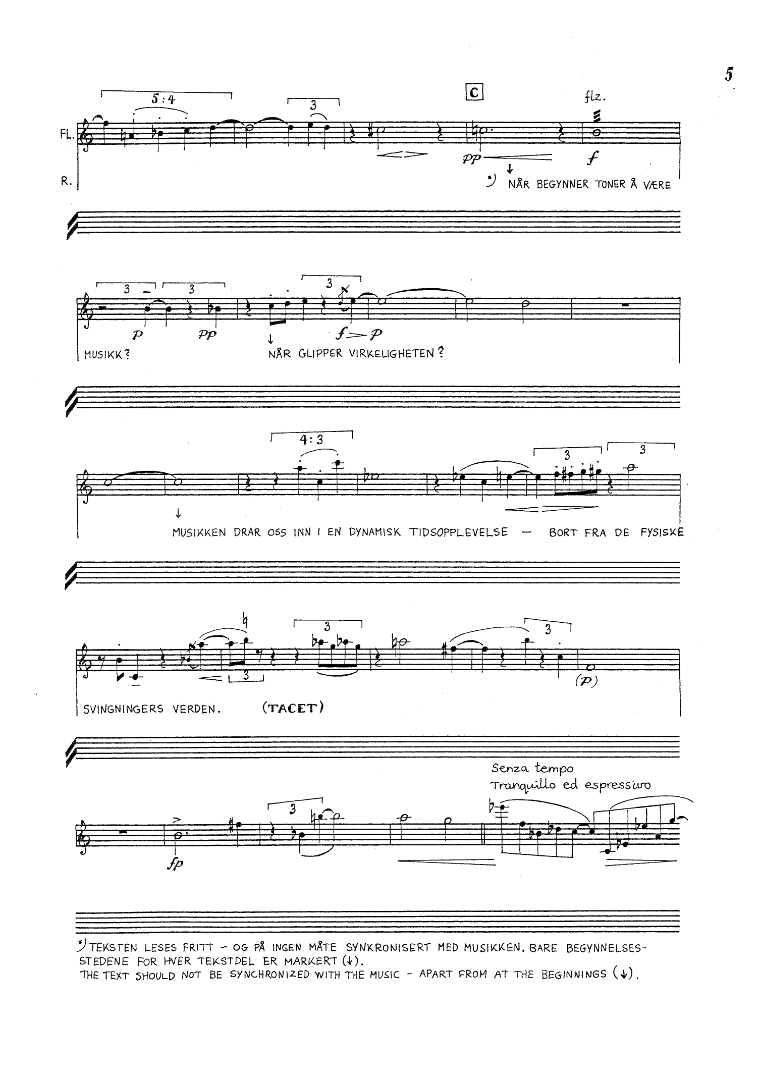 Hendelser - Kammermusikk med vokalinnslag - Bilde 5