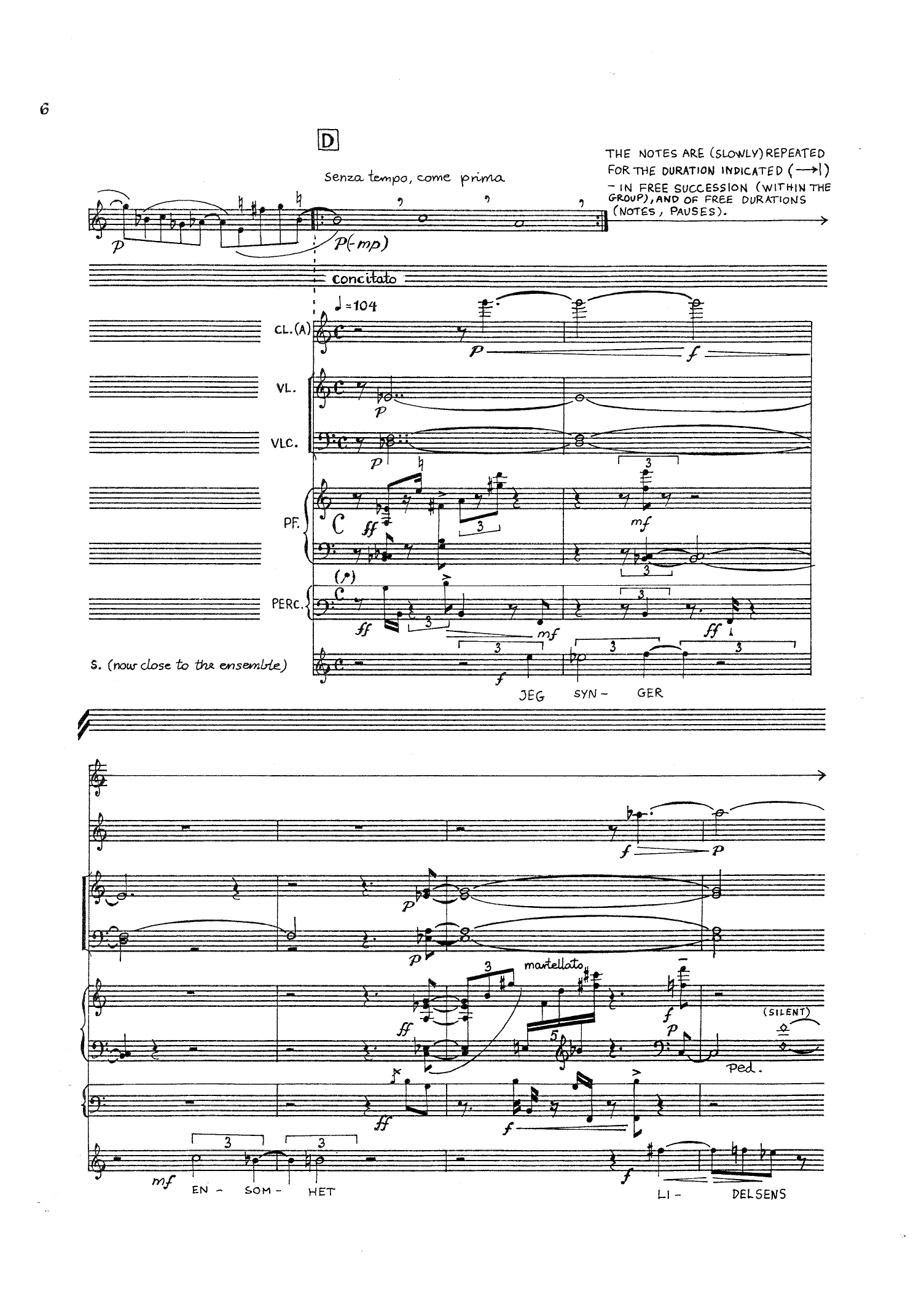 Hendelser - Kammermusikk med vokalinnslag - Bilde 6