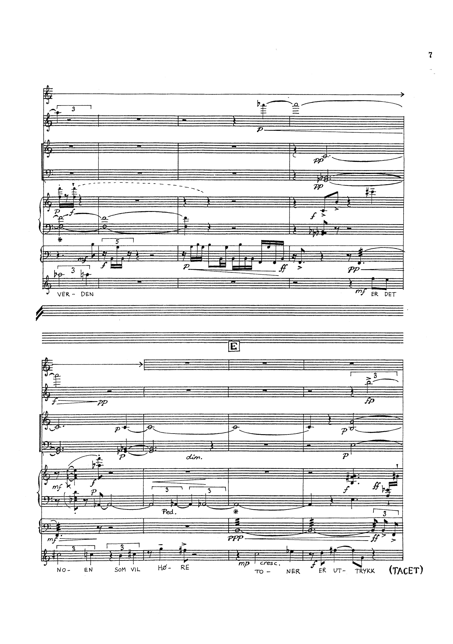 Hendelser - Kammermusikk med vokalinnslag - Bilde 7