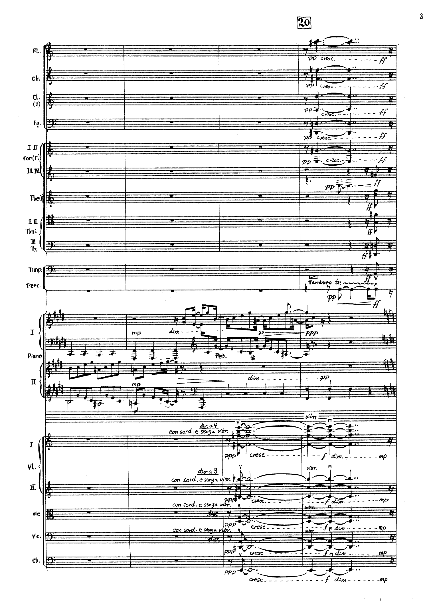 Übung - Ouverture-konsert for 2 klavérer og orkester - Bilde 3