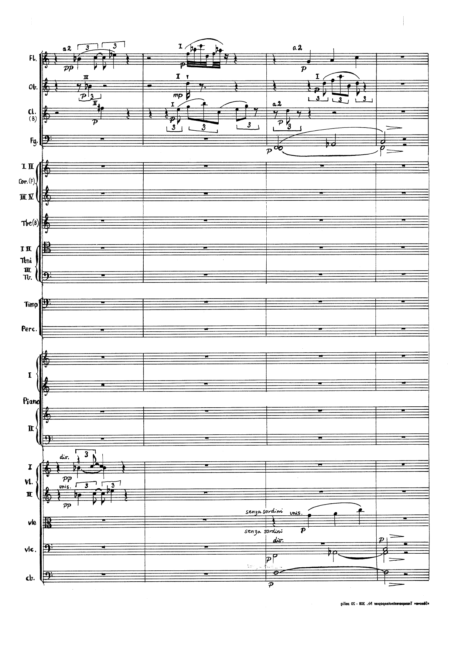 Übung - Ouverture-konsert for 2 klavérer og orkester - Bilde 4