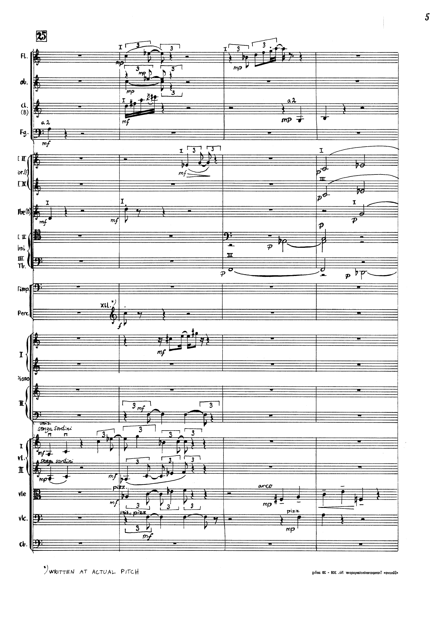 Übung - Ouverture-konsert for 2 klavérer og orkester - Bilde 5