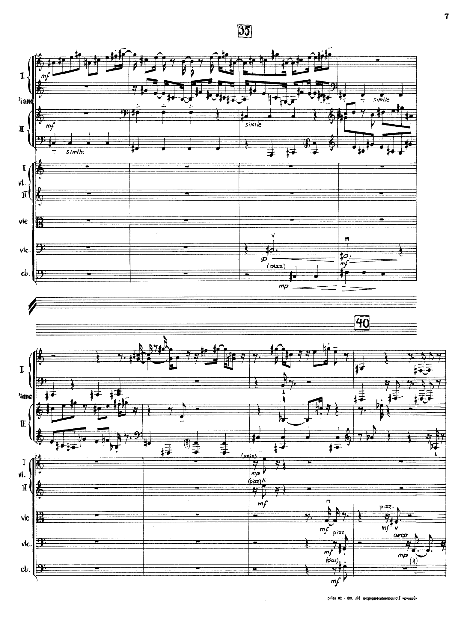 Übung - Ouverture-konsert for 2 klavérer og orkester - Bilde 7