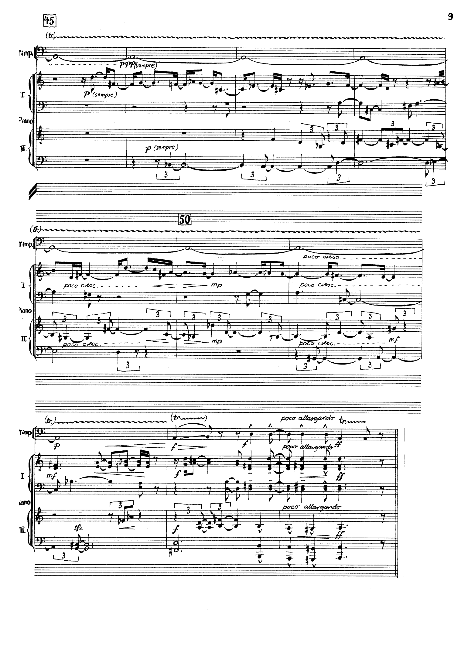 Übung - Ouverture-konsert for 2 klavérer og orkester - Bilde 9