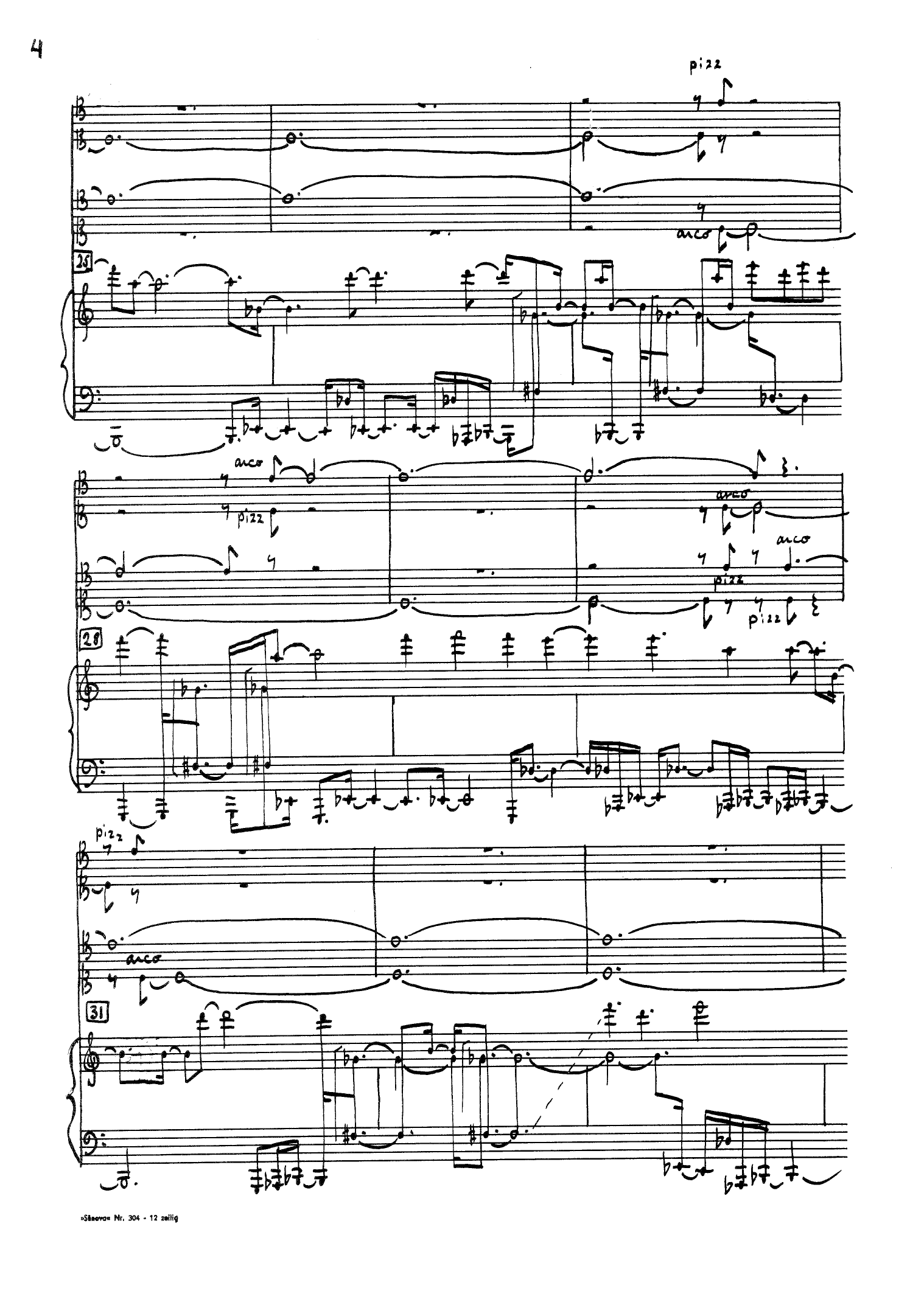Quintet for Piano and Strings - Image 4