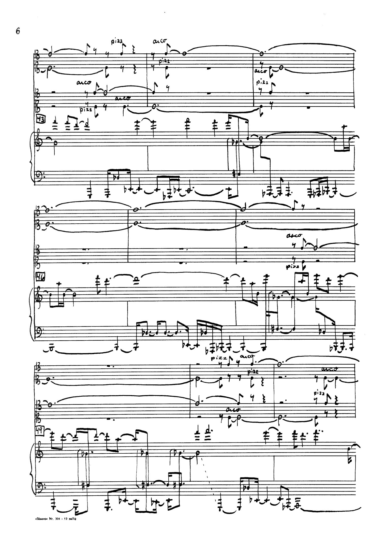 Quintet for Piano and Strings - Image 6