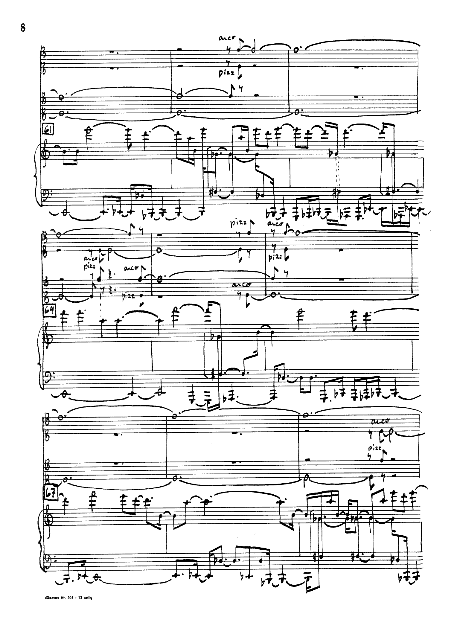 Quintet for Piano and Strings - Image 8