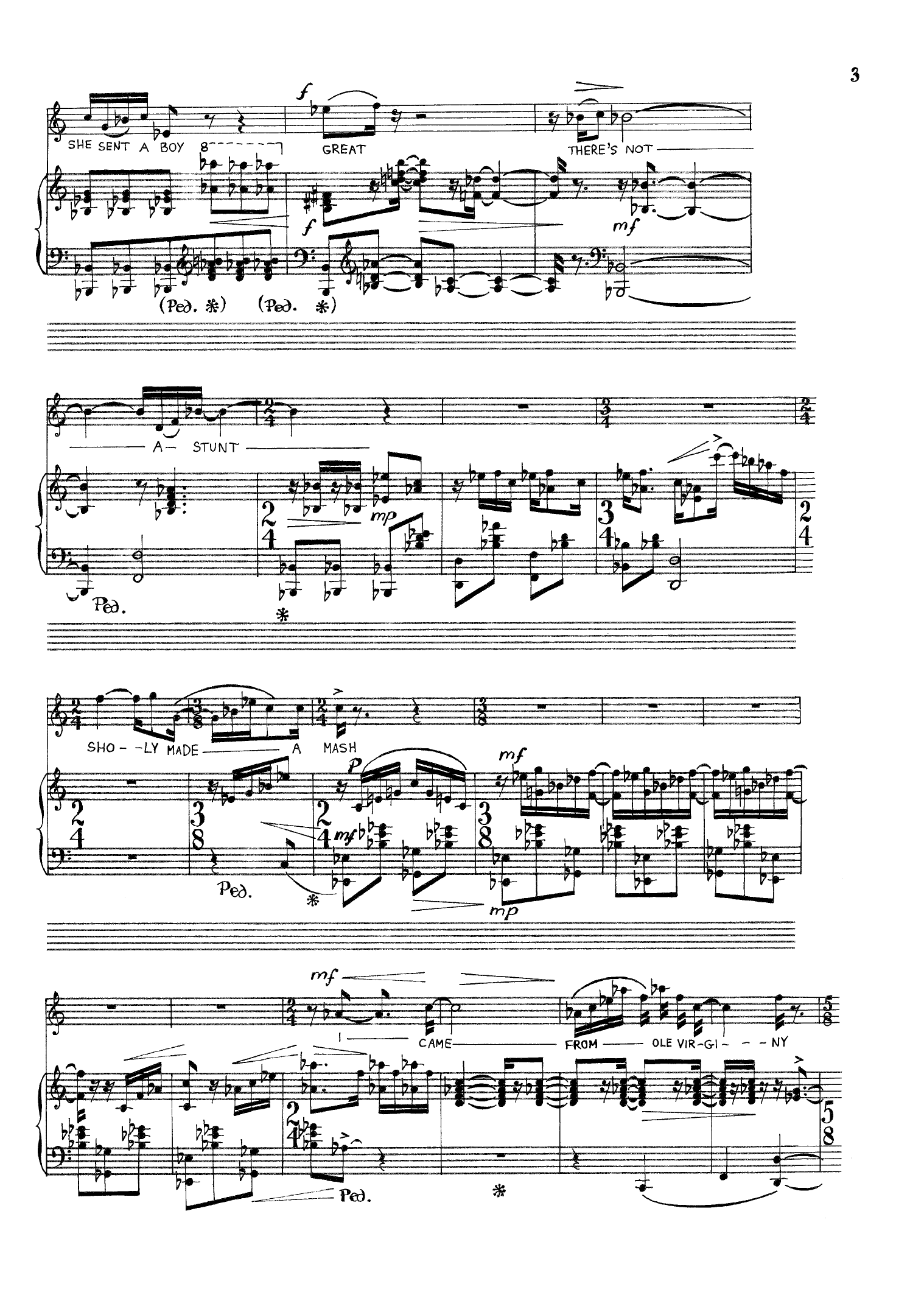 Make beLieve rag - For (Dancing) Soprano and Piano - Bilde 5