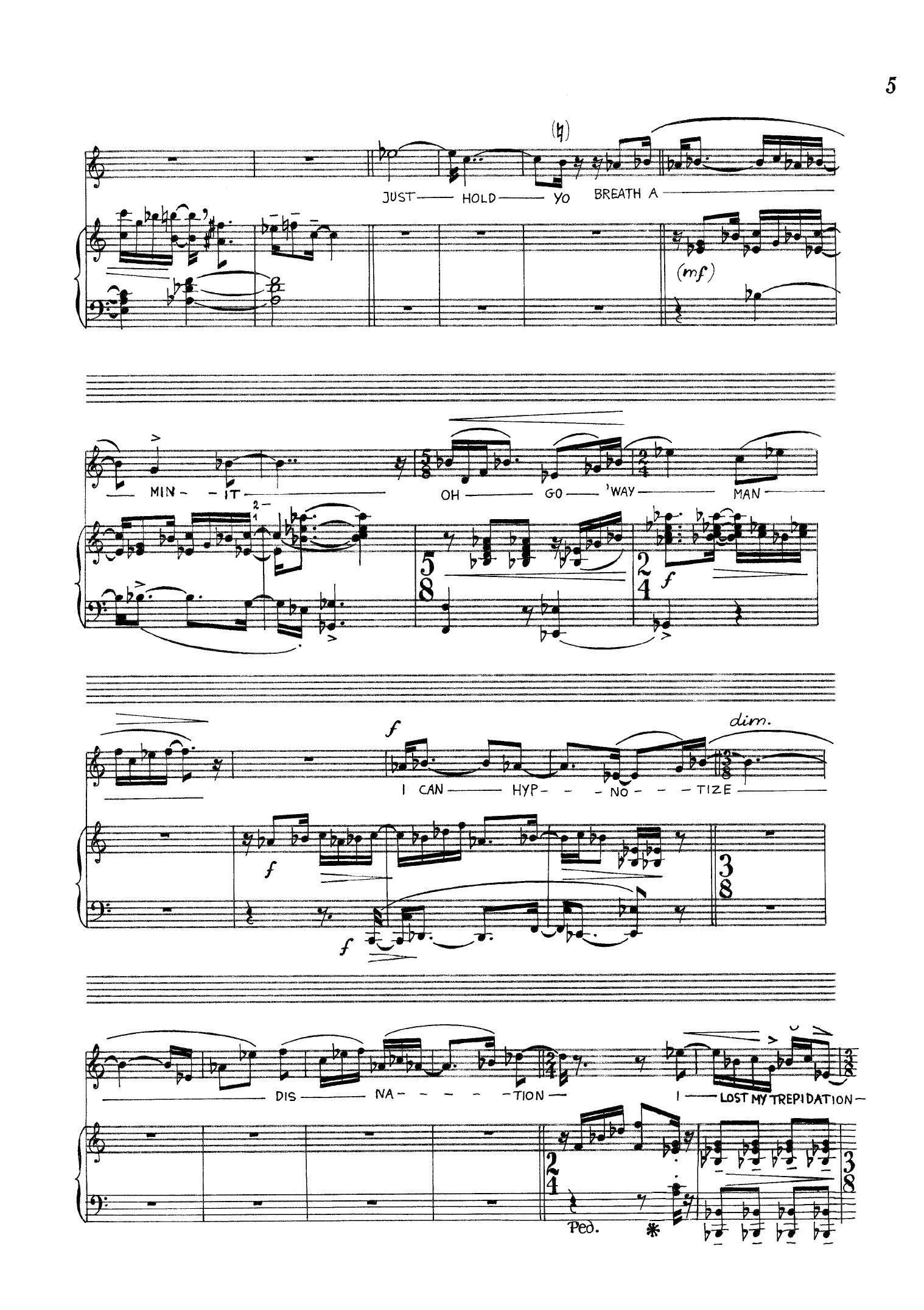 Make beLieve rag - For (Dancing) Soprano and Piano - Bilde 7