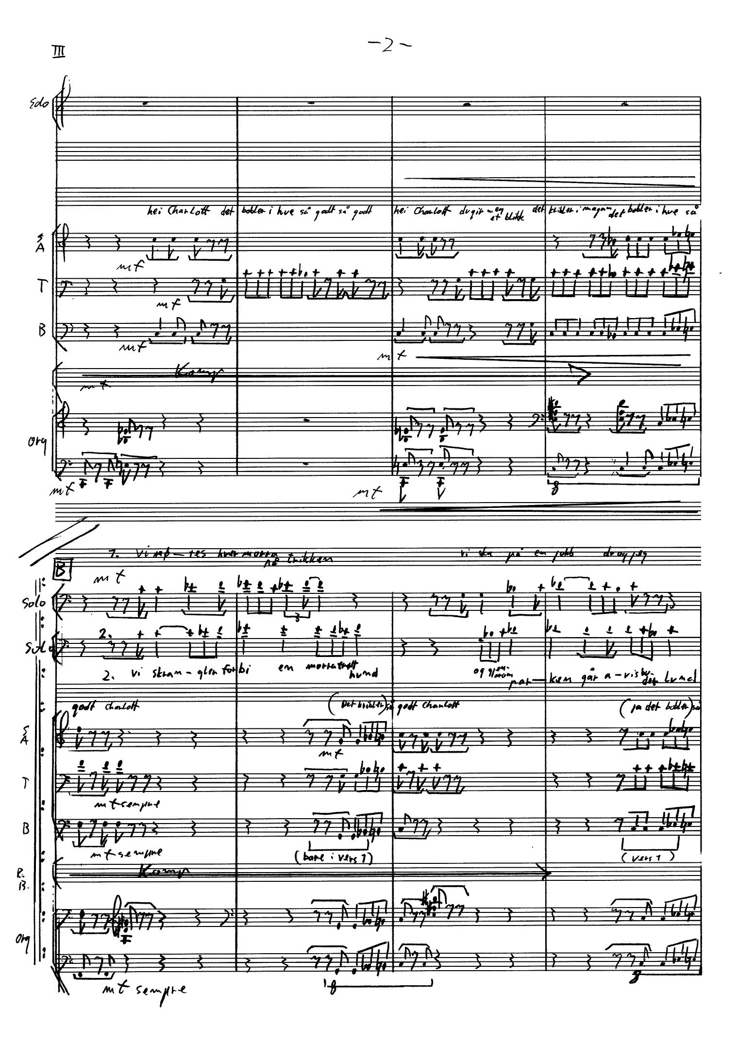 Suite for blanda kor og orgel med rytmeboks - Errotikk og Pollitikk - Bilde 10