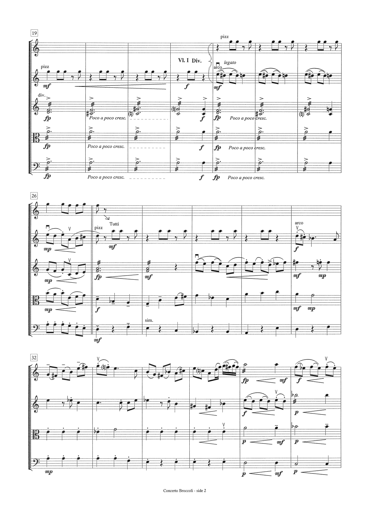 Concerto Broccoli for solo fiolin og amatørstrykere - Bilde 4