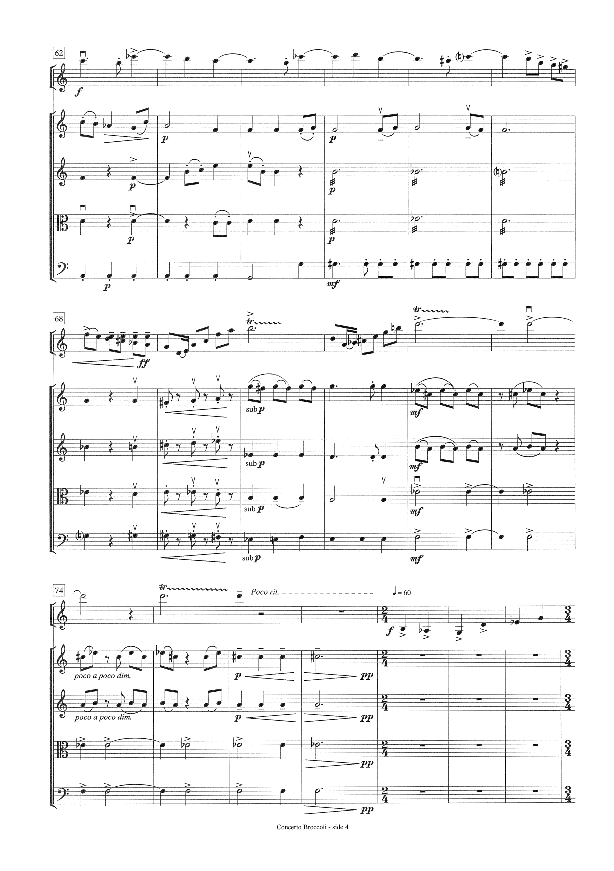 Concerto Broccoli for solo fiolin og amatørstrykere - Bilde 6