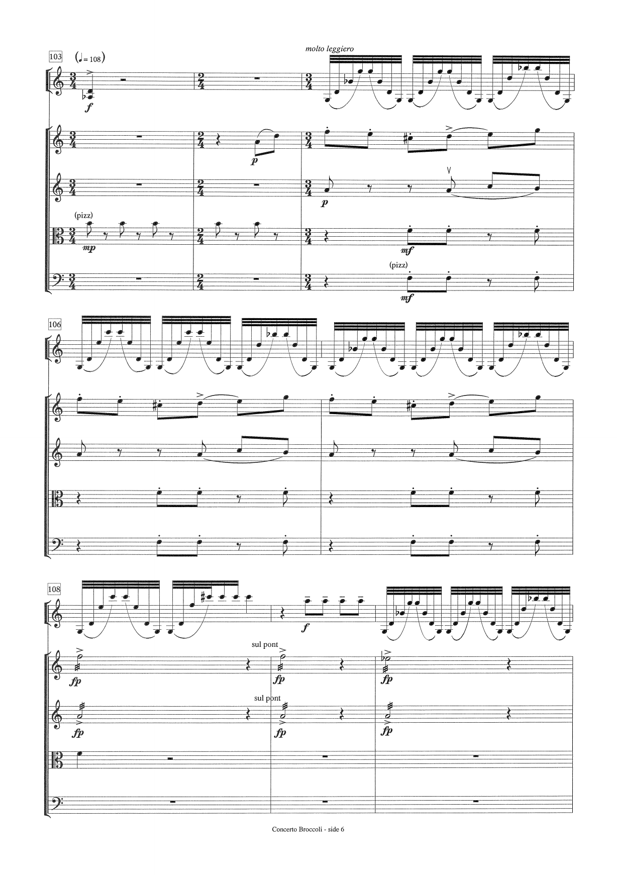 Concerto Broccoli for solo fiolin og amatørstrykere - Bilde 8