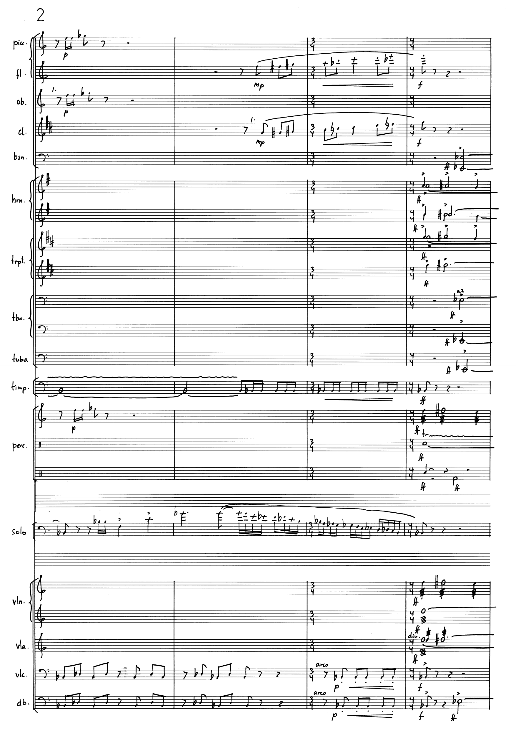 Concerto Furvus for tuba og orkester, op. 97 - Bilde 4
