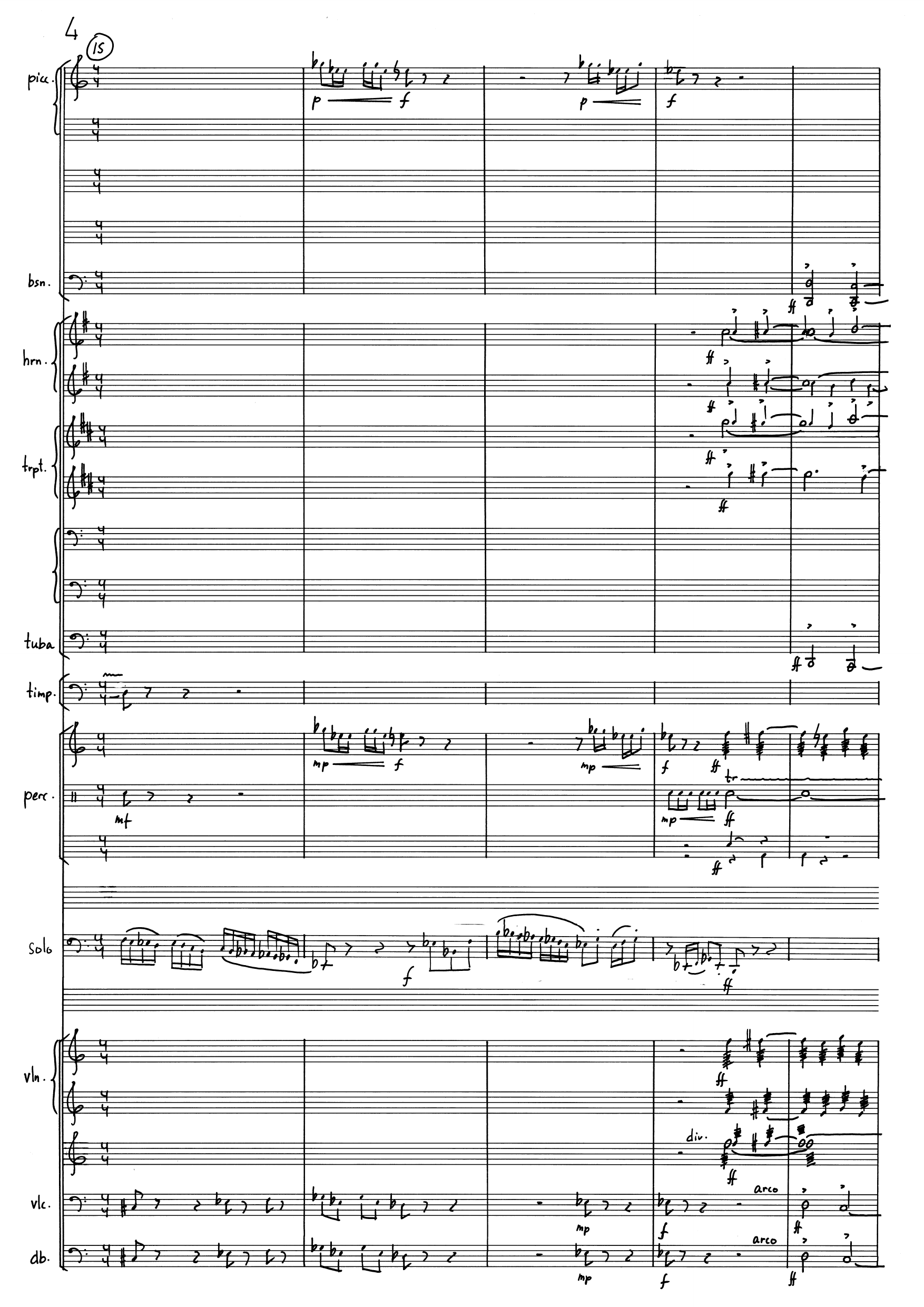 Concerto Furvus for tuba og orkester, op. 97 - Bilde 6