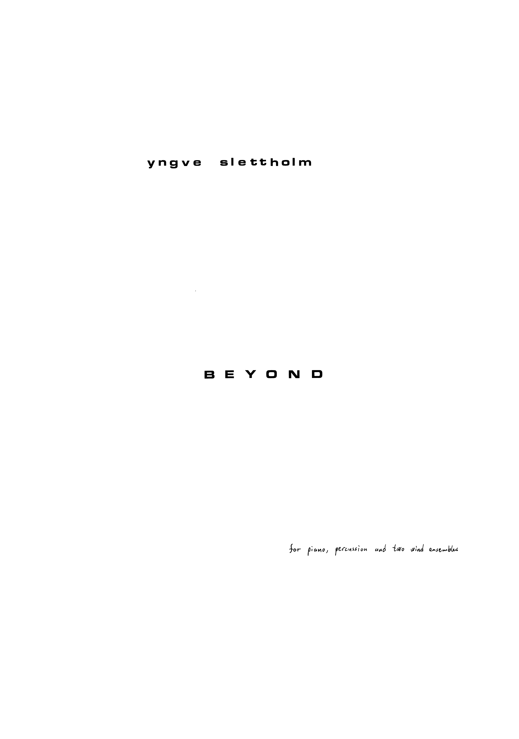 Beyond