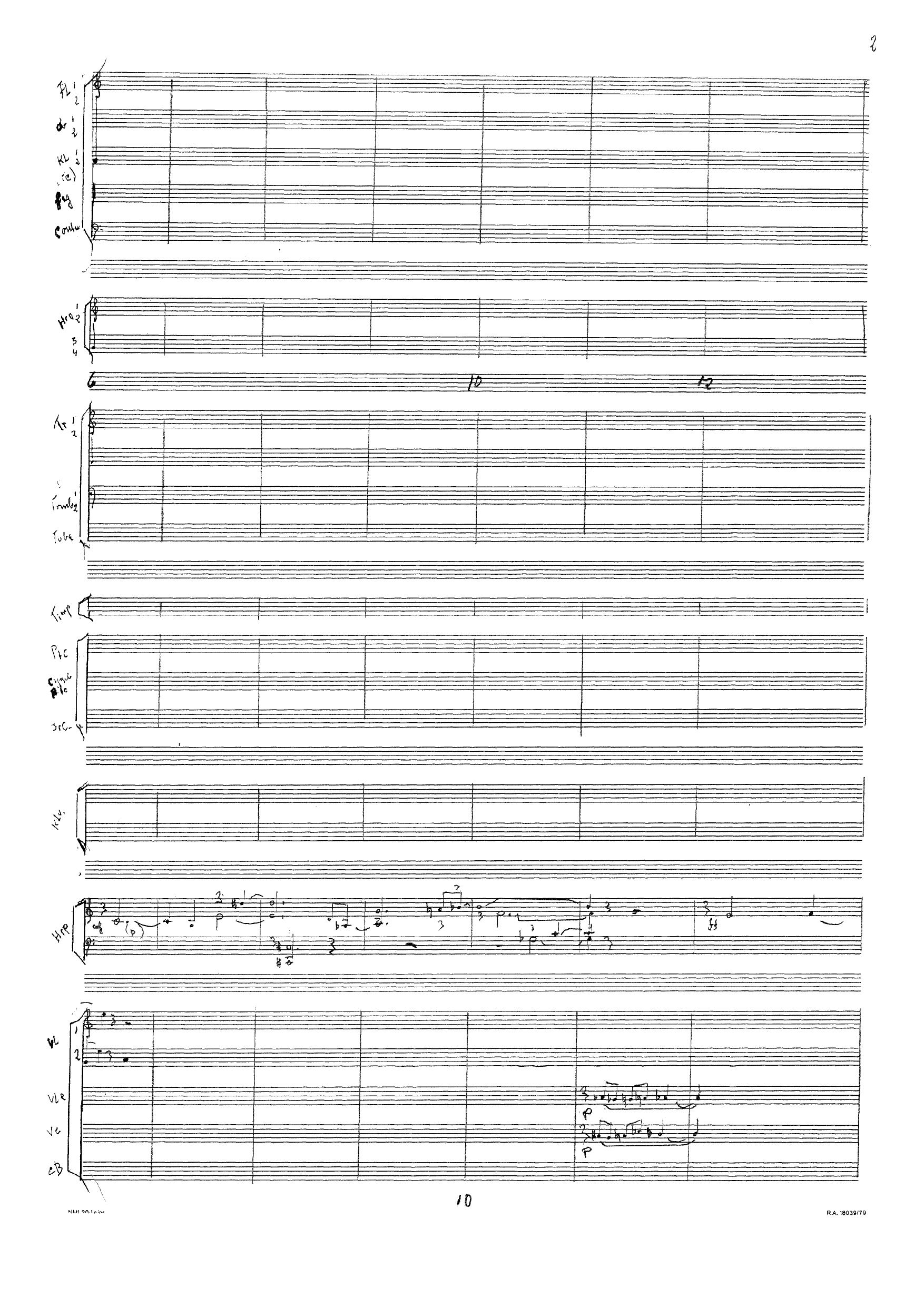 Concertino for Harp and Orchestra - Image 4