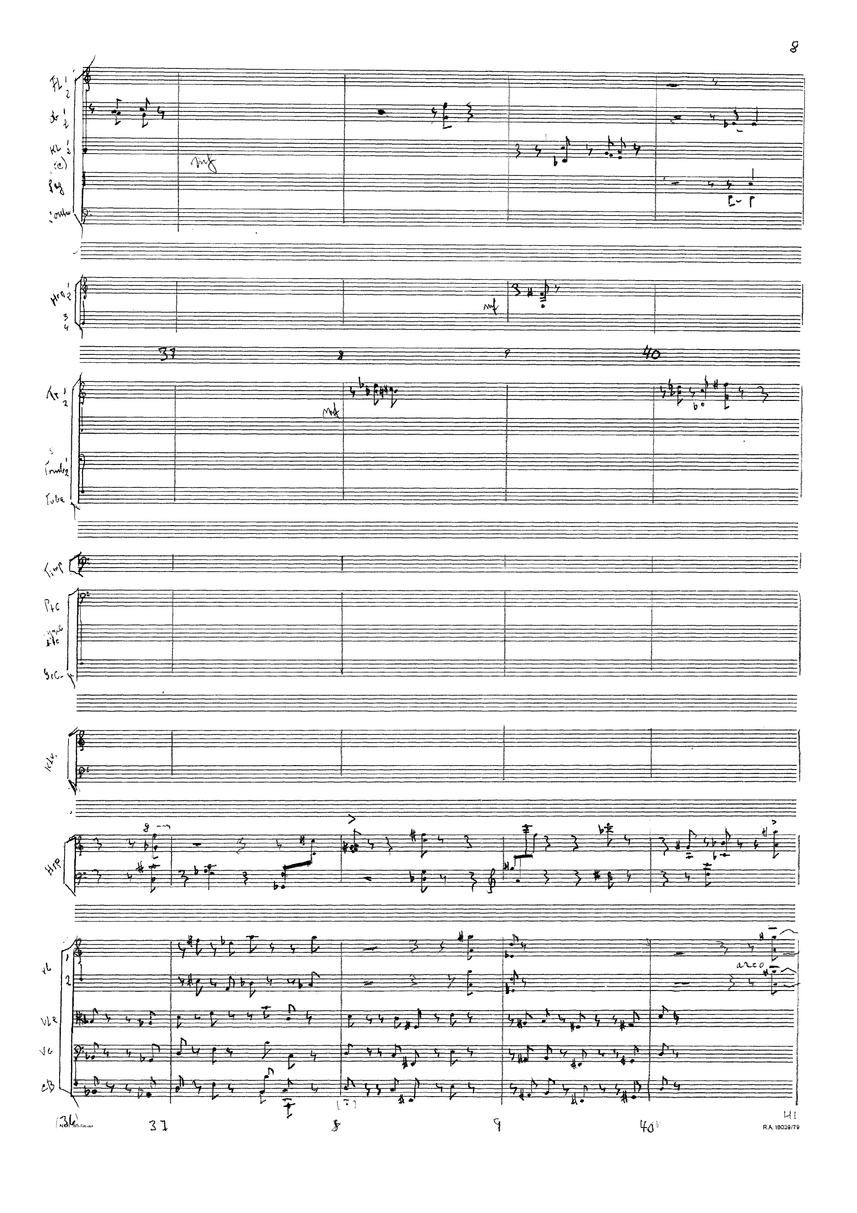 Concertino for Harp and Orchestra - Image 10