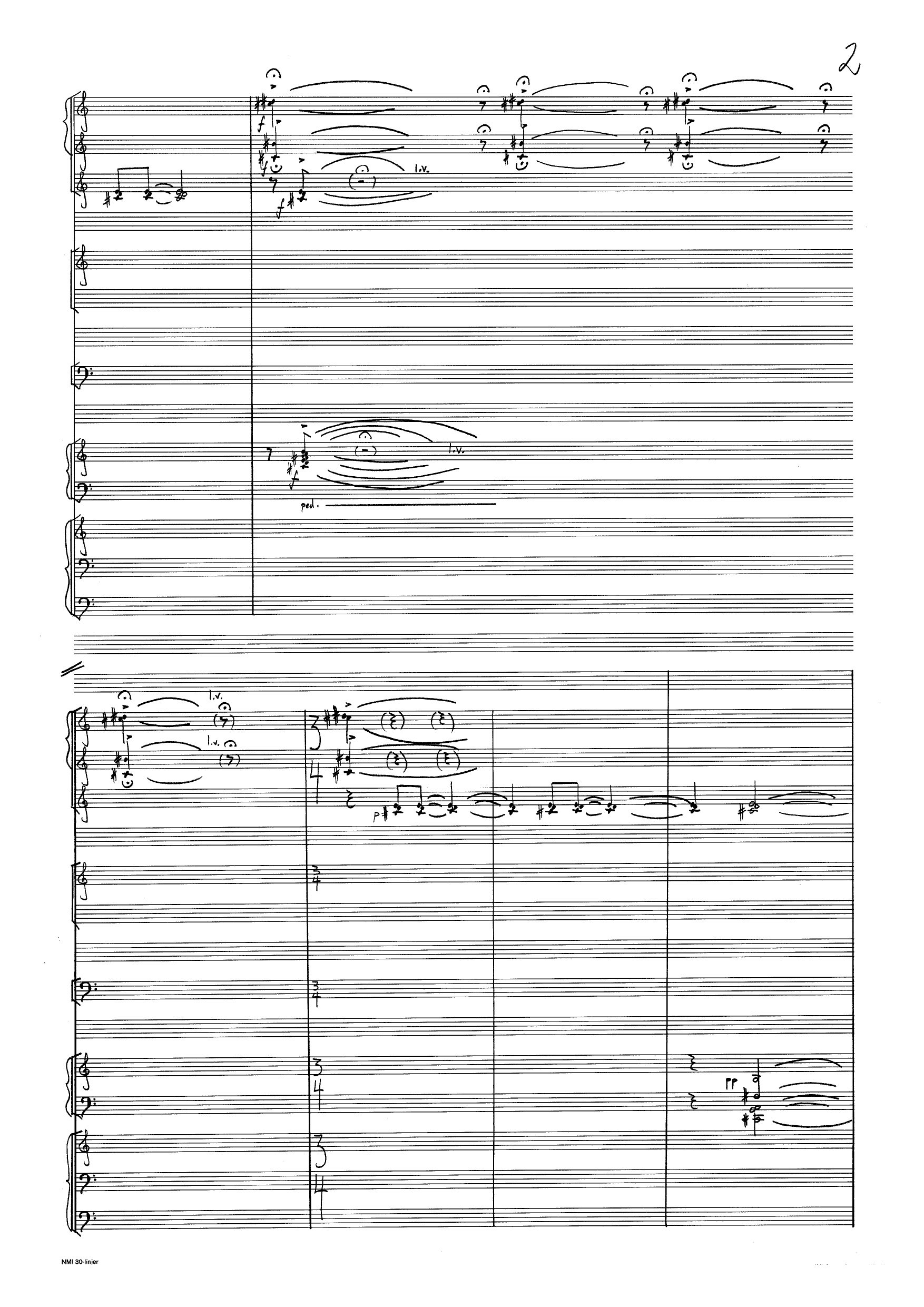 Ho som bar god frukt - Kantate for sopran, mezzosopran, baryton, resitasjon, kor & kammerensemble - Bilde 4