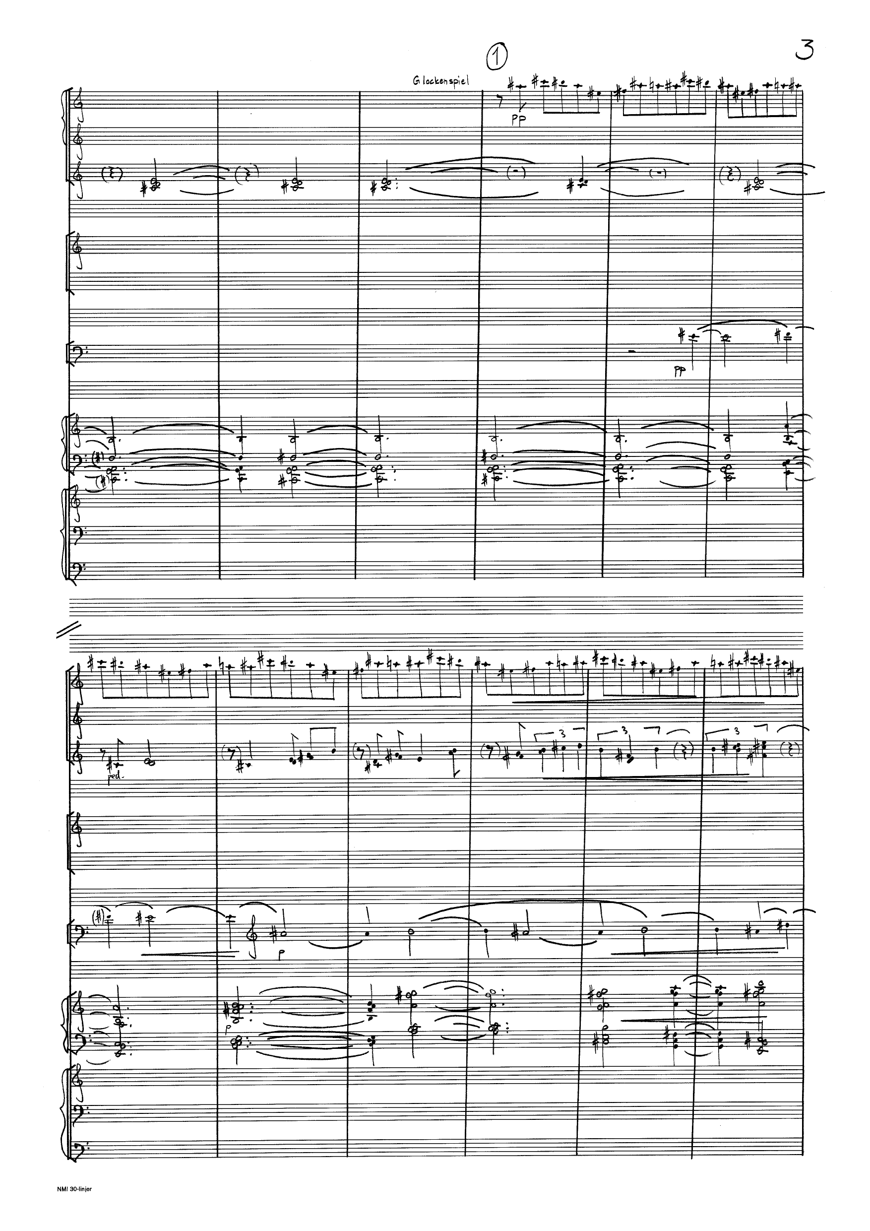 Ho som bar god frukt - Kantate for sopran, mezzosopran, baryton, resitasjon, kor & kammerensemble - Bilde 5