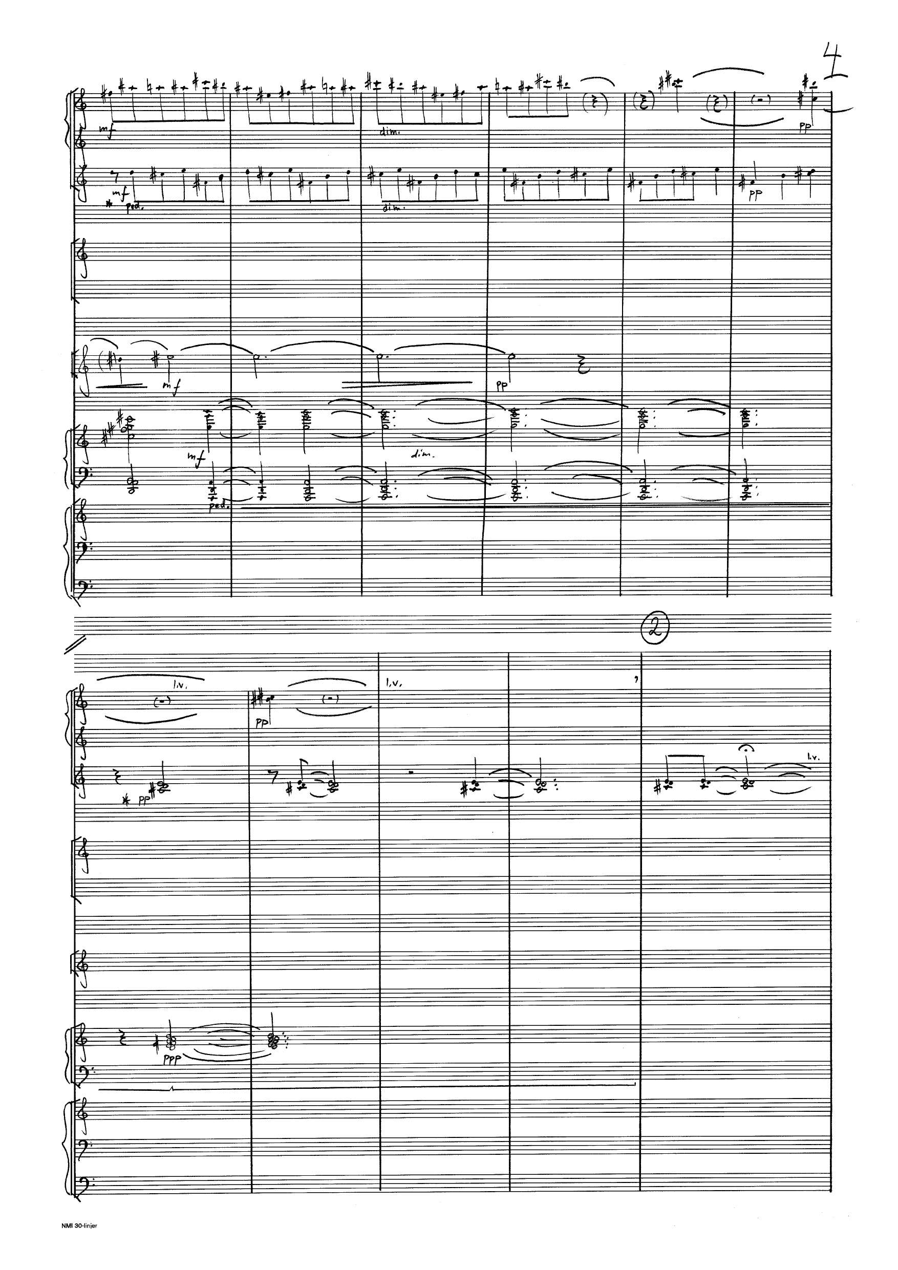 Ho som bar god frukt - Kantate for sopran, mezzosopran, baryton, resitasjon, kor & kammerensemble - Bilde 6