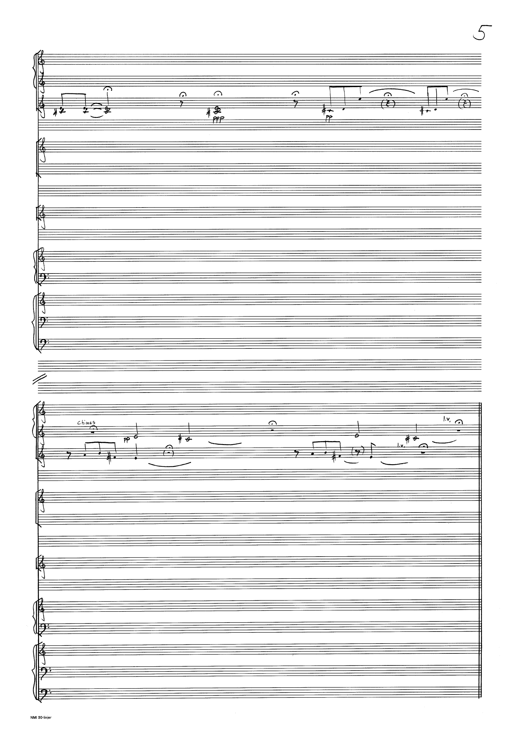 Ho som bar god frukt - Kantate for sopran, mezzosopran, baryton, resitasjon, kor & kammerensemble - Bilde 7