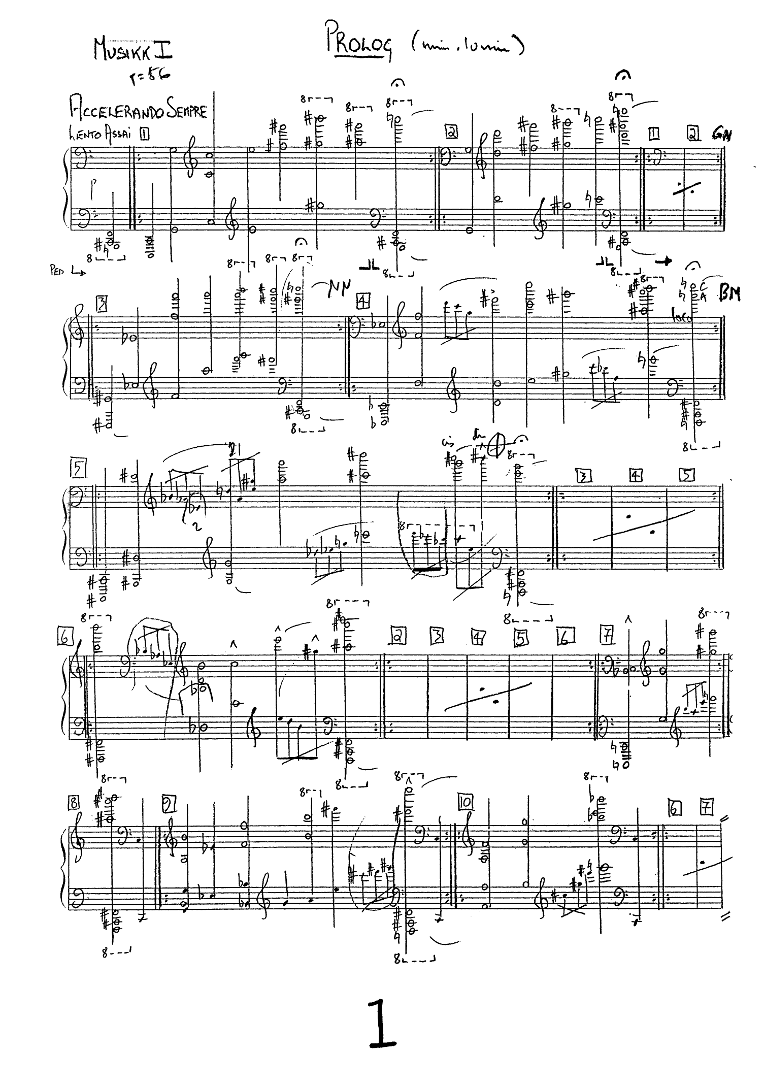Edda-Da - Monodrama for skuespiller og pianist ... bygget over Hávamál - Bilde 5