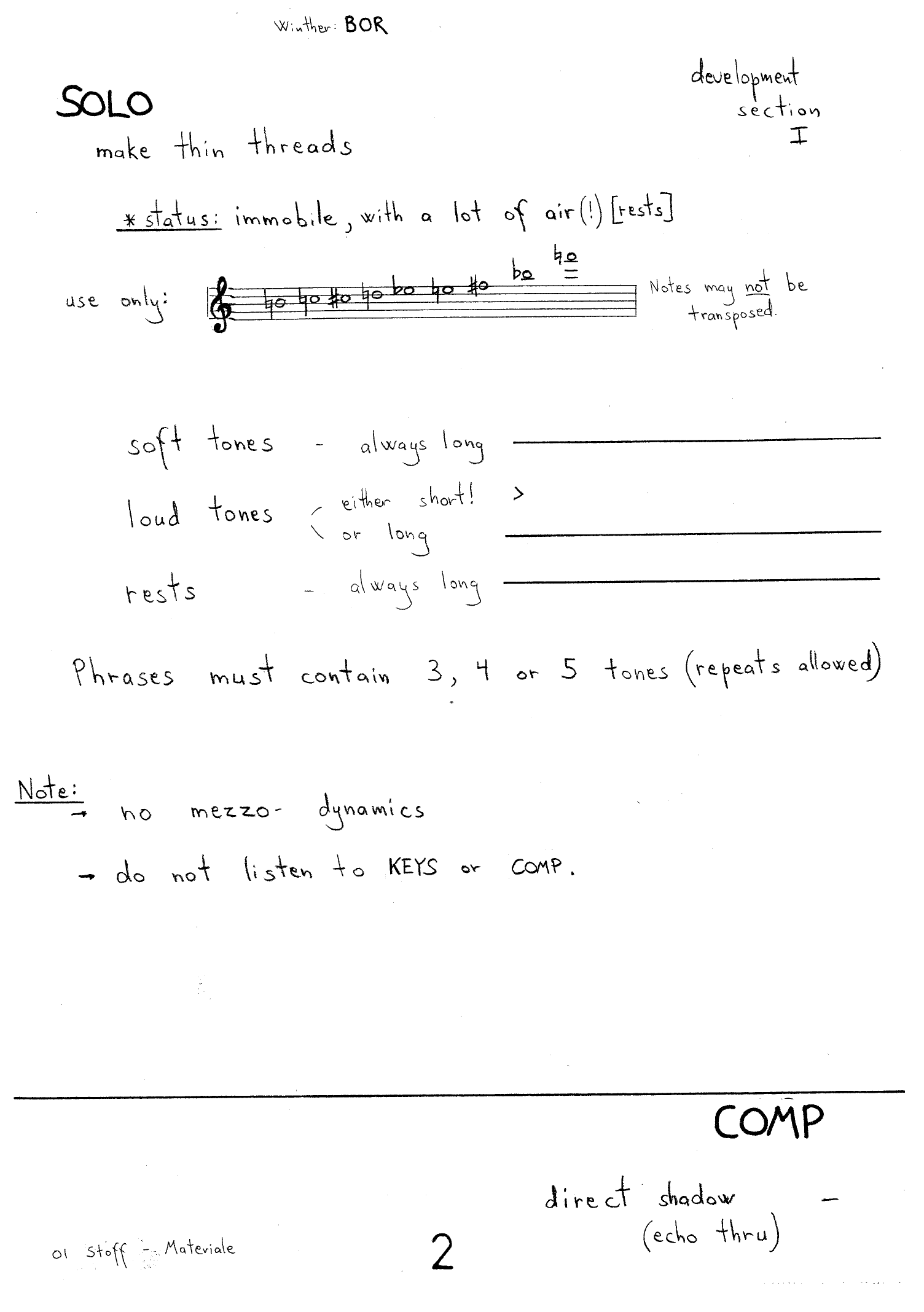 Bor - For Soloinstruments and Electronics, Keyboard instrument and Electronics, Computer and Electronics - Image 4