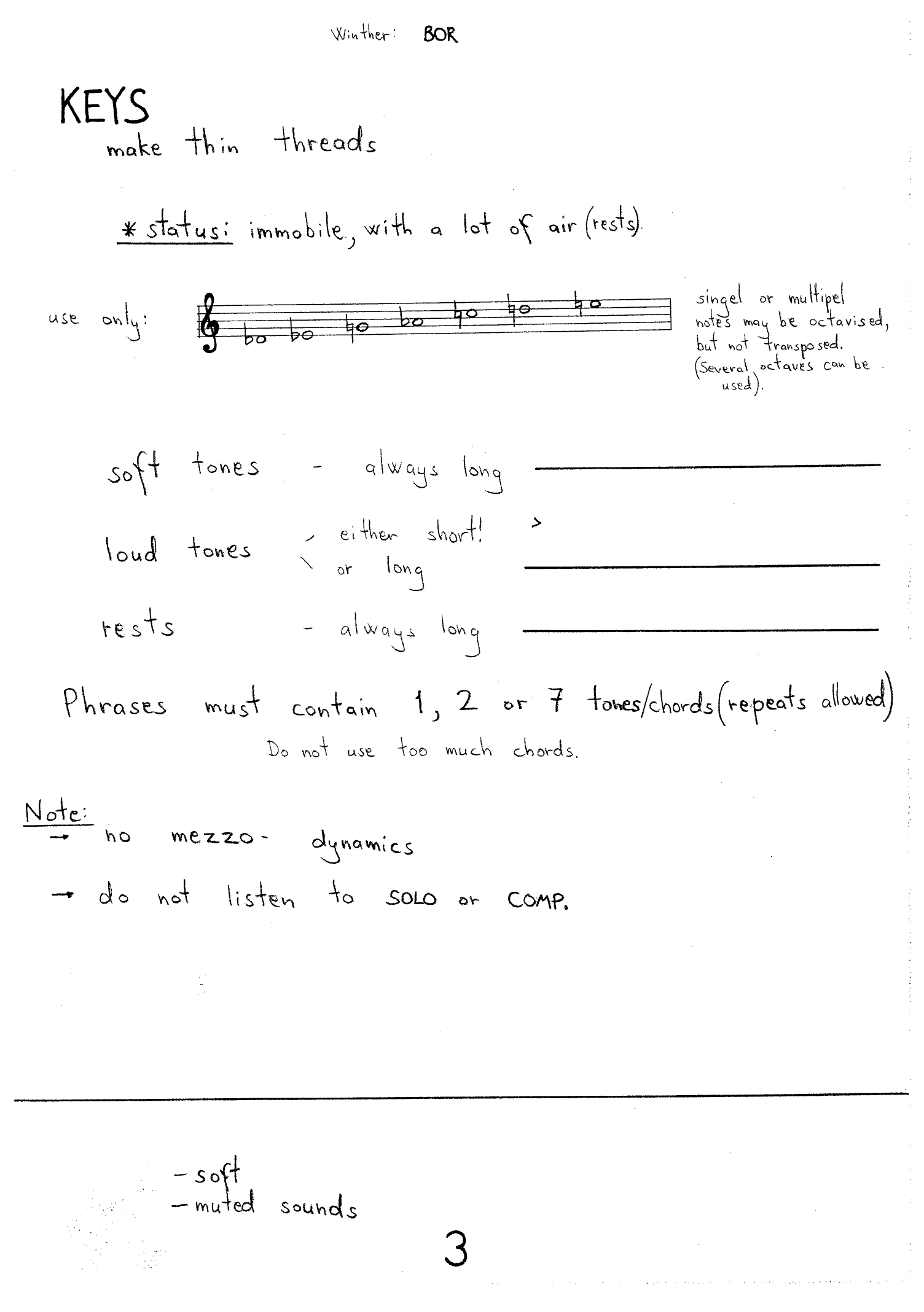 Bor - For Soloinstruments and Electronics, Keyboard instrument and Electronics, Computer and Electronics - Image 5