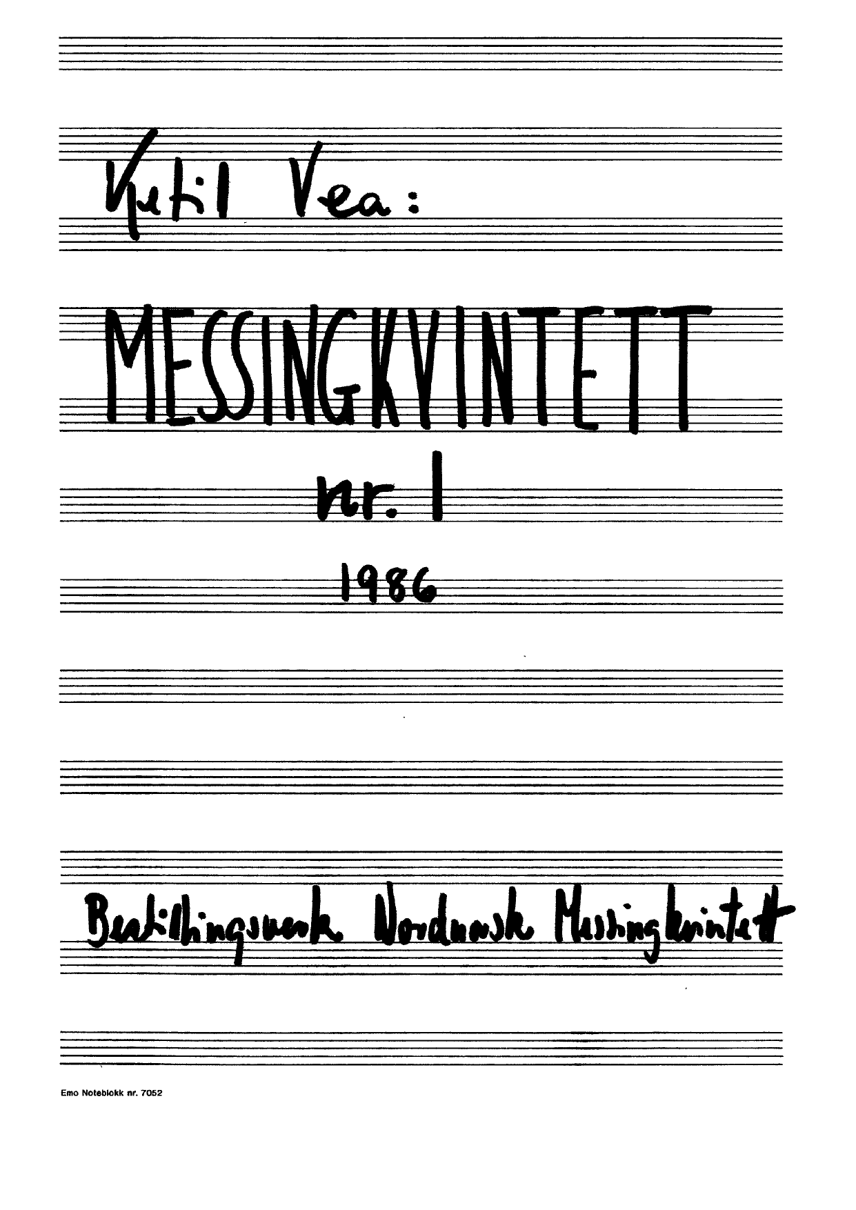 Messingkvintett nr. 1