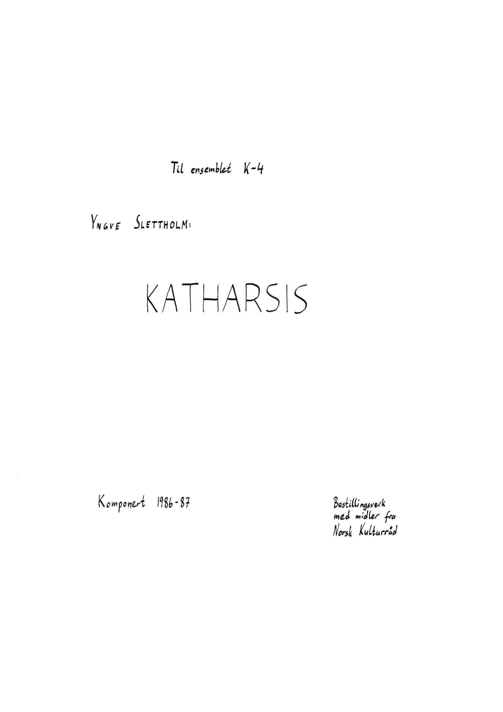 Katharsis