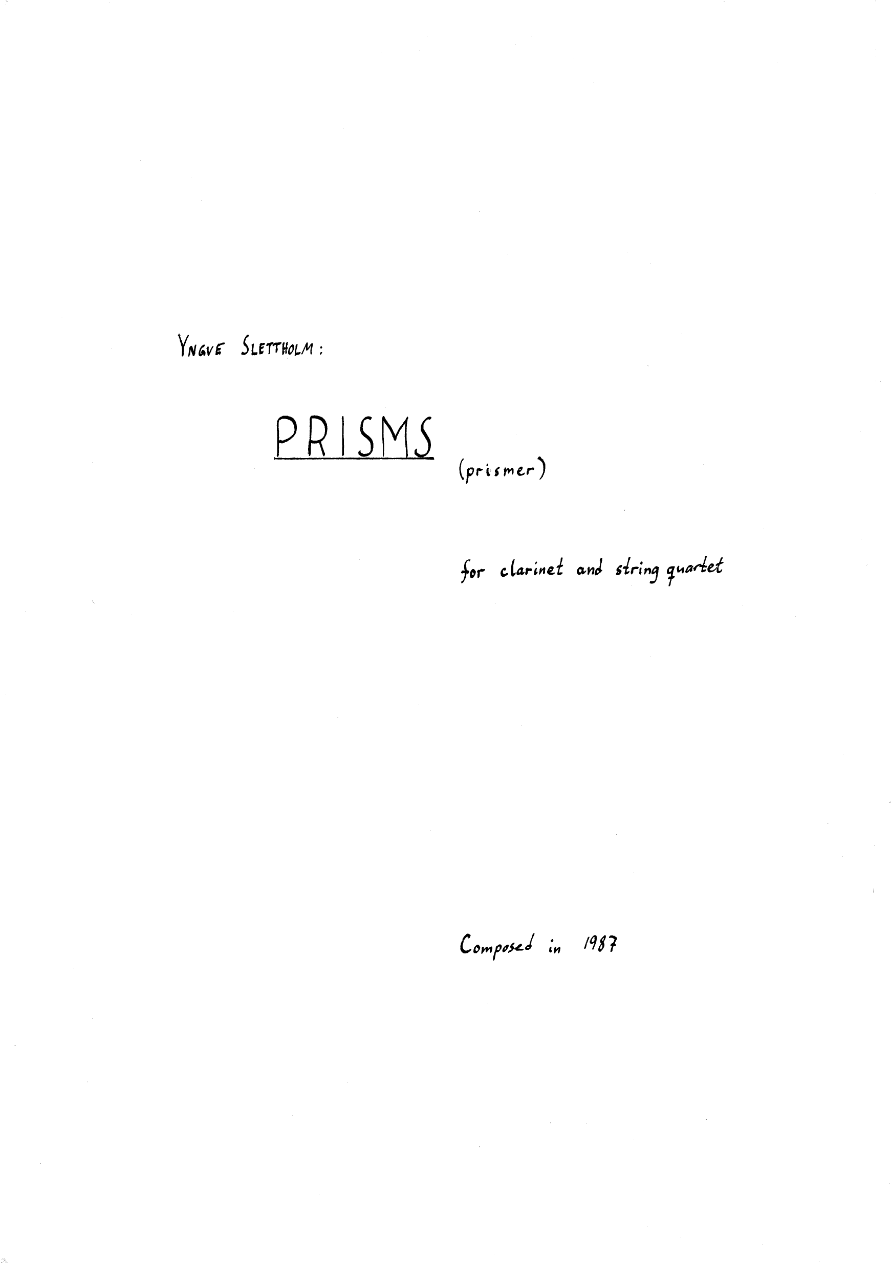 Prismer