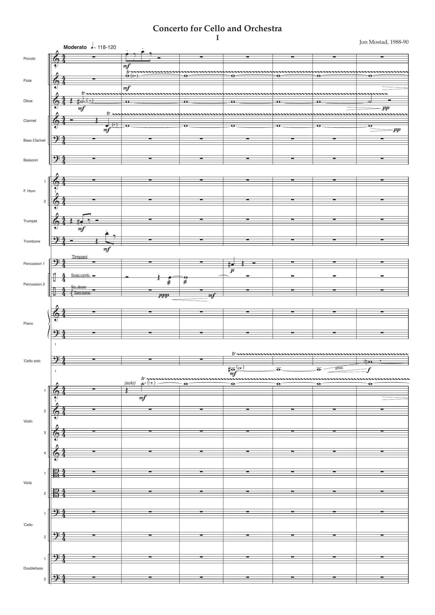 Concerto for Cello and Orchestra - Image 3