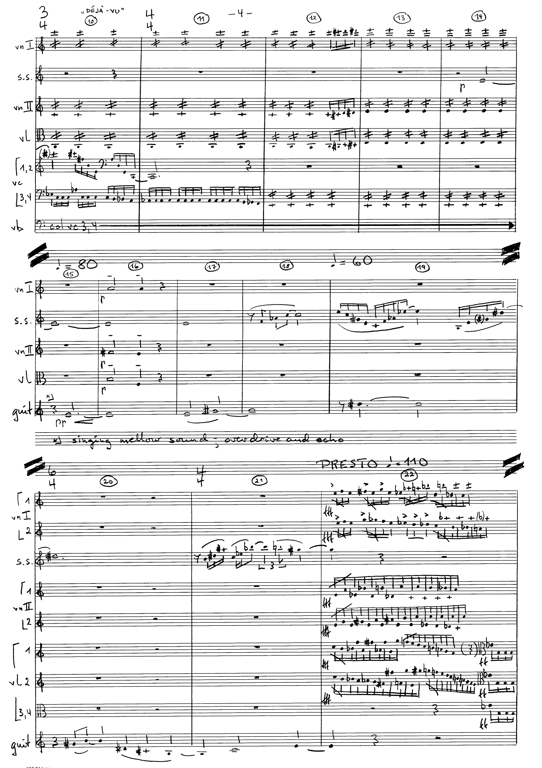 Déjà-Vu, op. 54 - Image 5