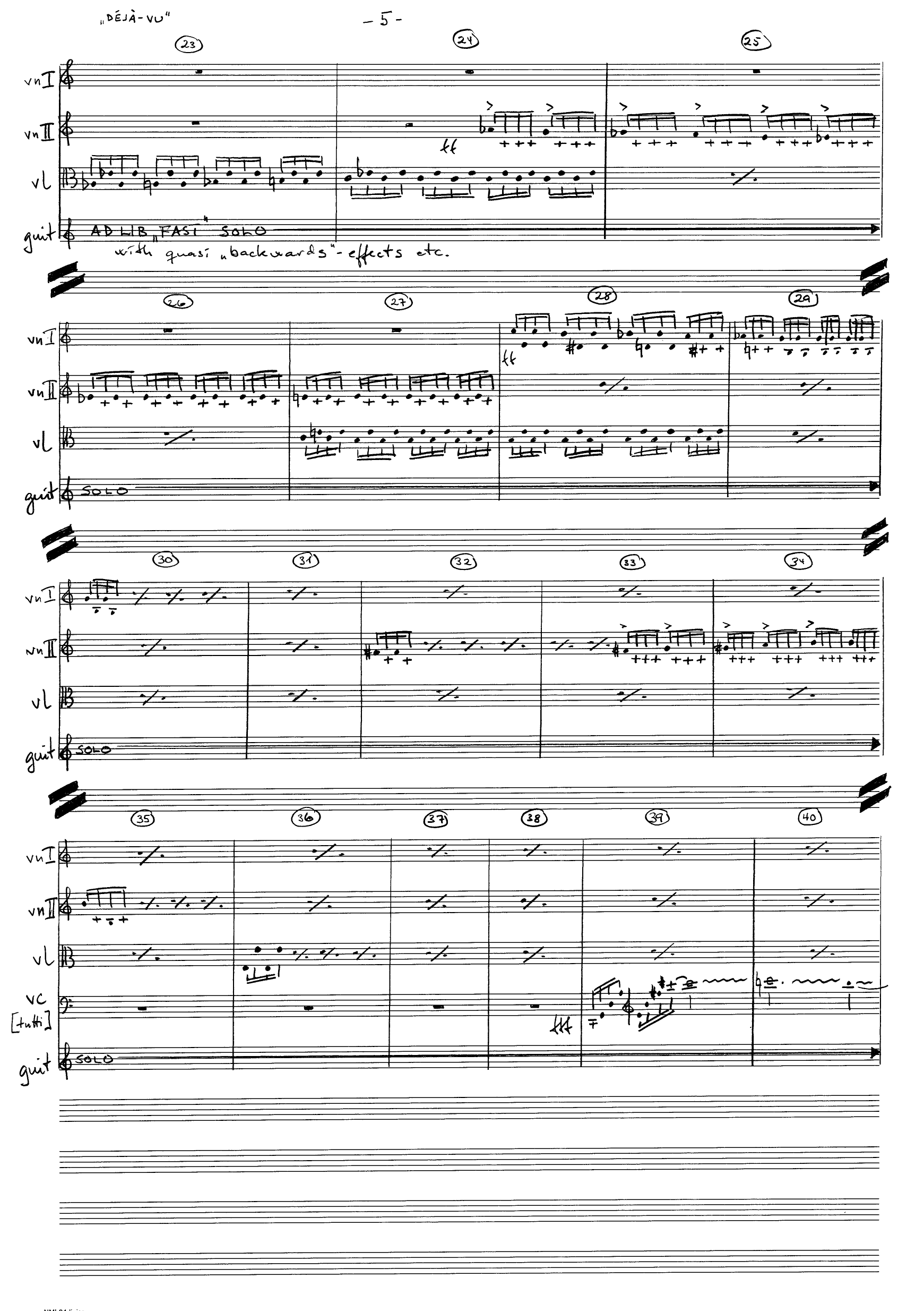 Déjà-Vu, op. 54 - Image 6