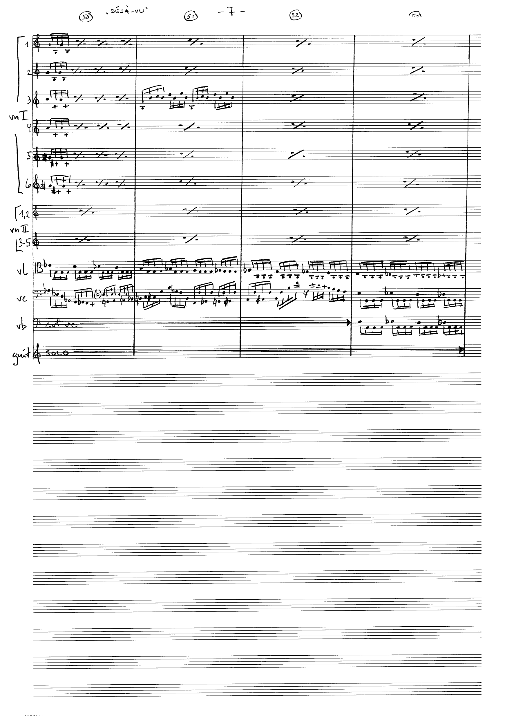 Déjà-Vu, op. 54 - Image 8