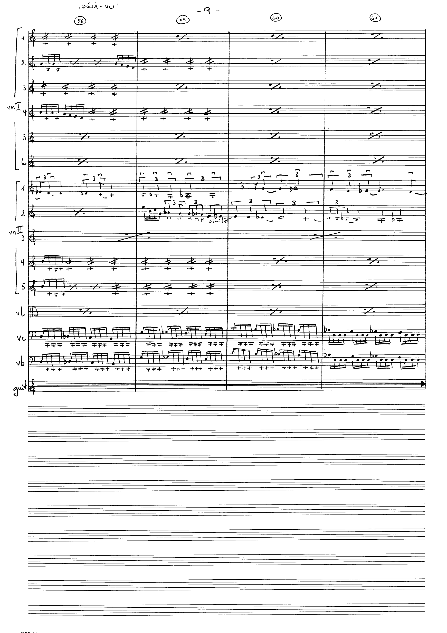 Déjà-Vu, op. 54 - Image 10