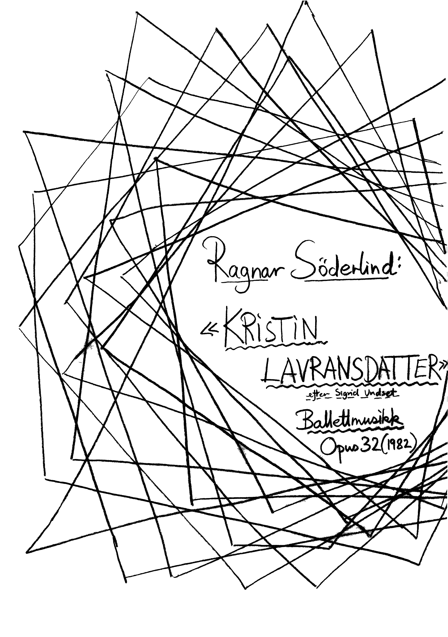 Kristin Lavransdatter - Ballett efter Sigrid Undset, op. 32 - Image 2