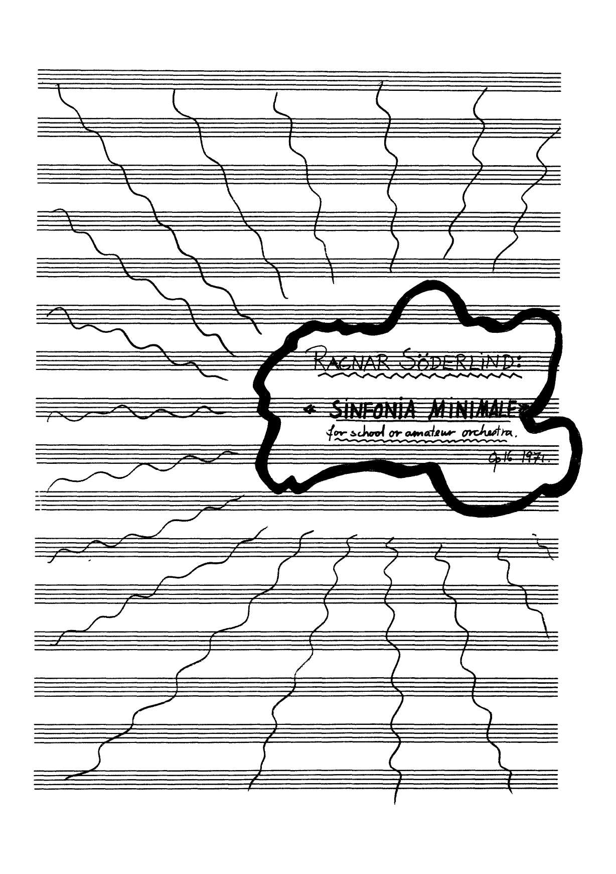 Sinfonia minimale, op. 16
