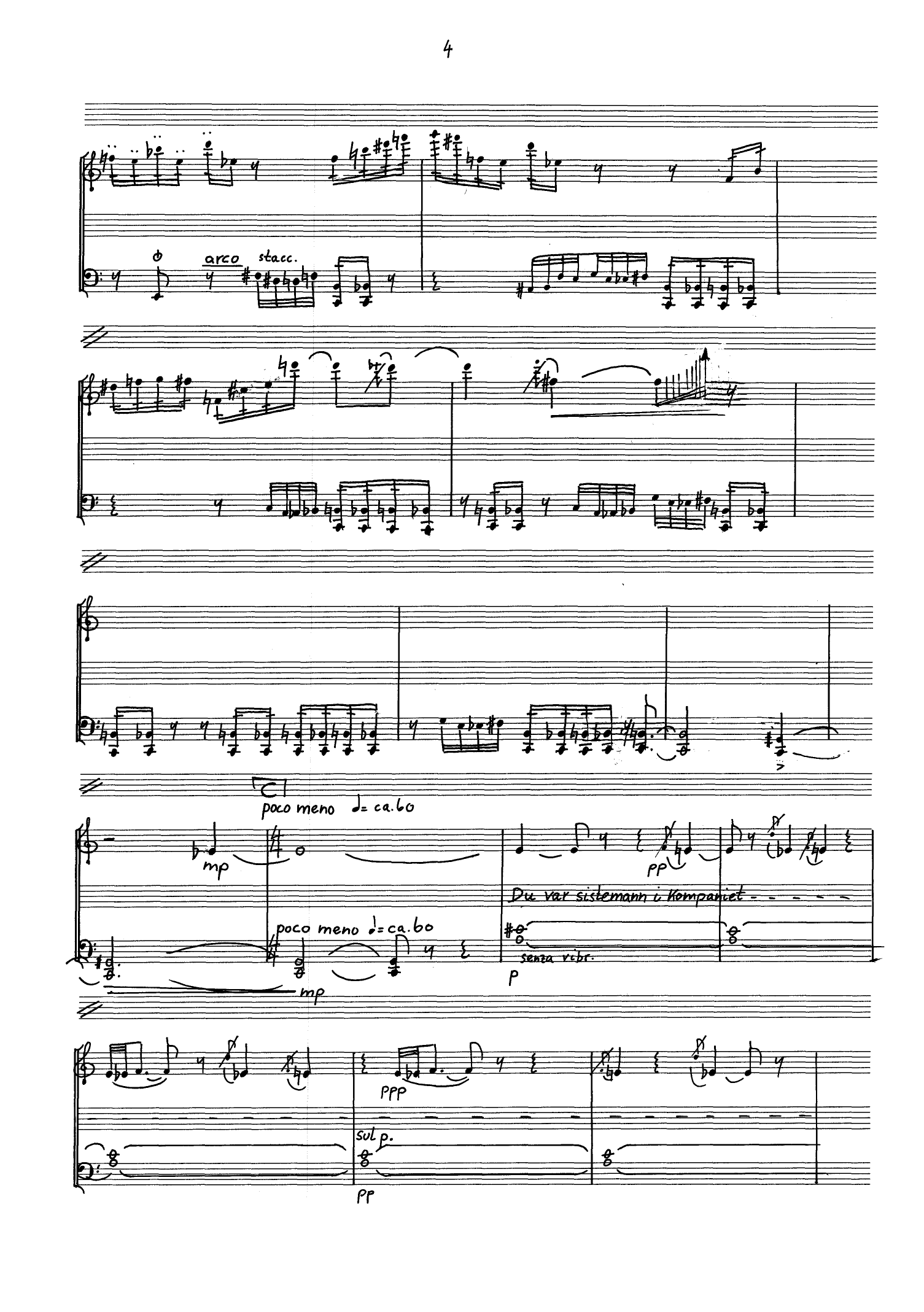 Linedanser - Musikk til fem dikt av Harald Sverdrup - Bilde 5