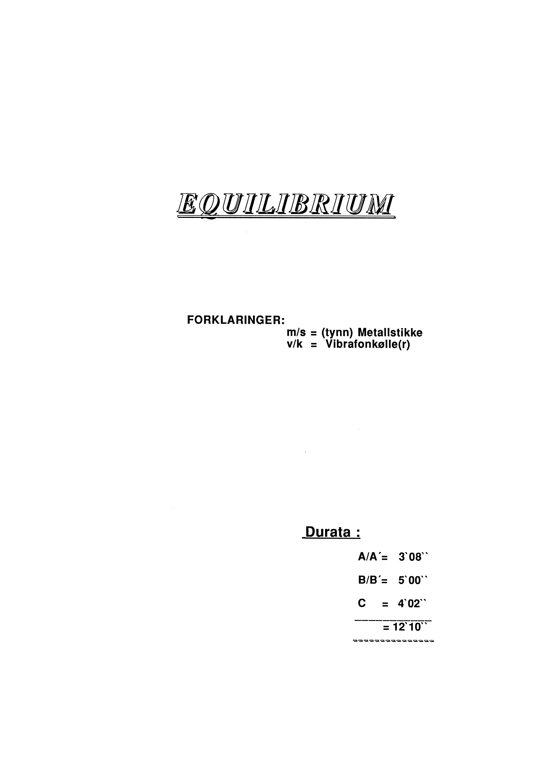 Equilibrium for Tuba and two Percussionists - Image 3