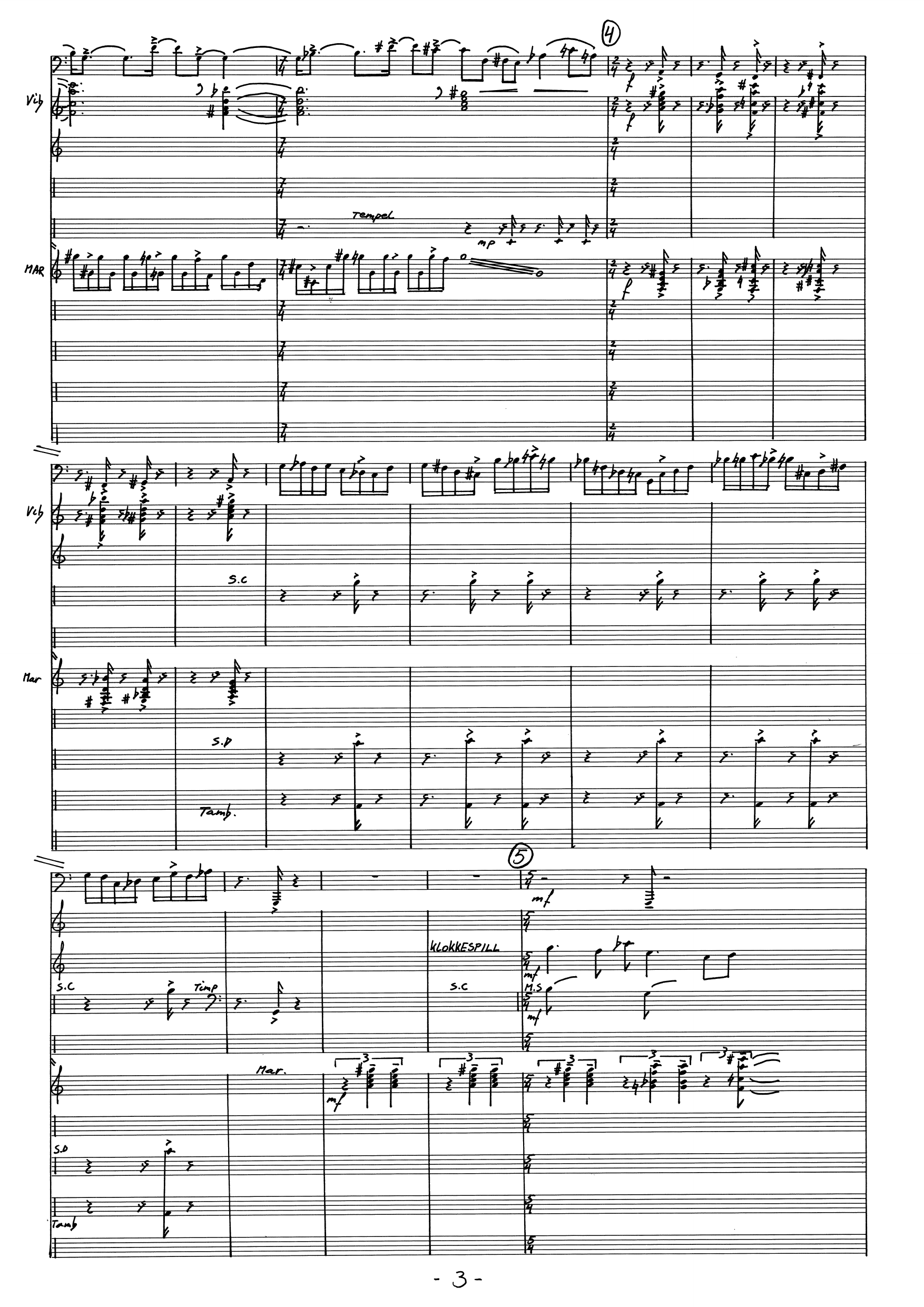Equilibrium for Tuba and two Percussionists - Image 7