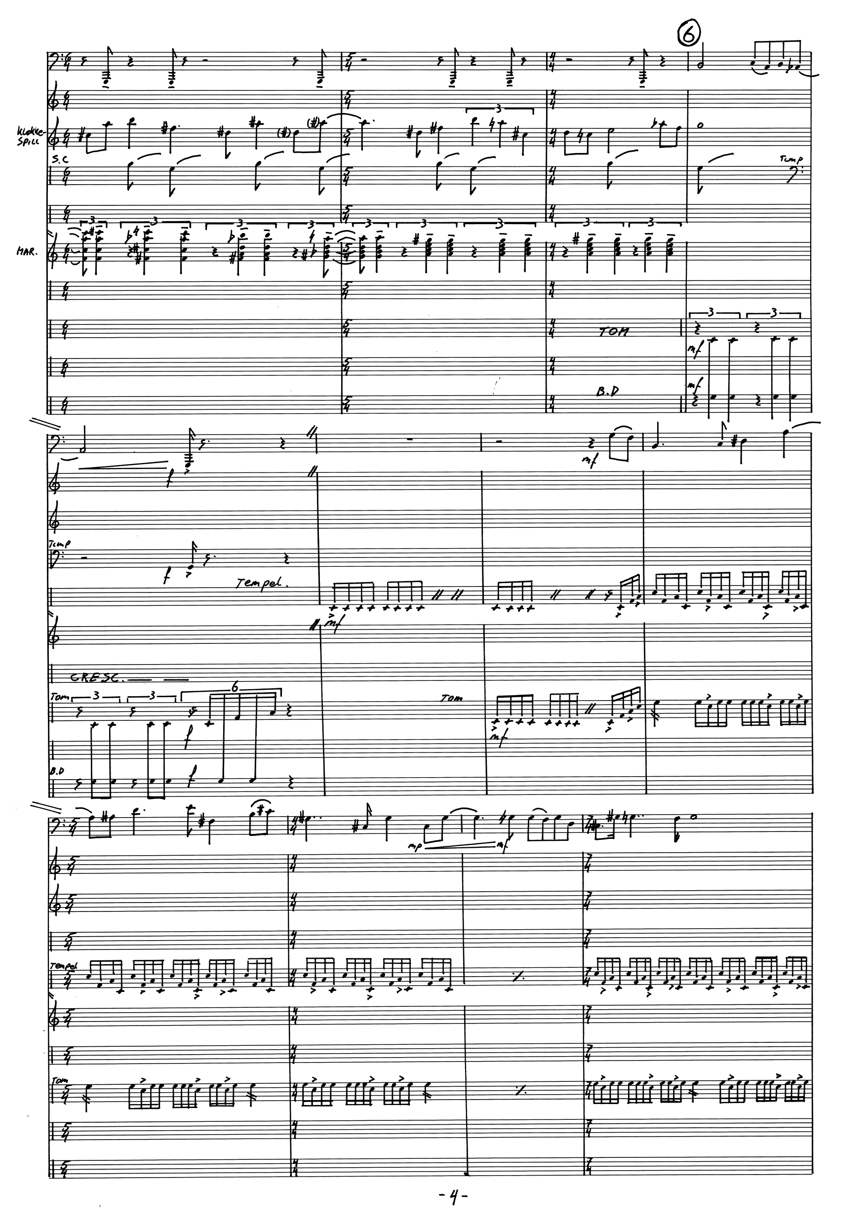 Equilibrium for Tuba and two Percussionists - Image 8