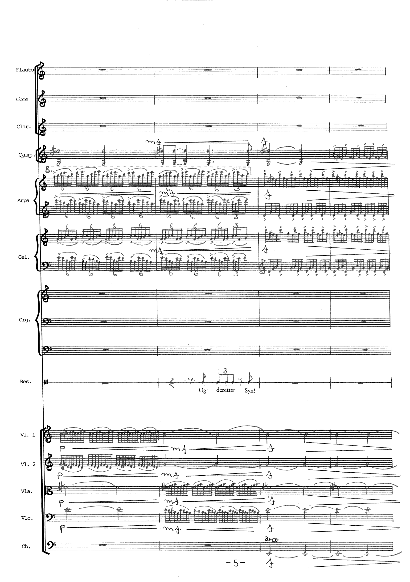 Rosevinduet - Musikk for 12 instrumenter og resitatør til dikt av Stein Mehren - Bilde 7
