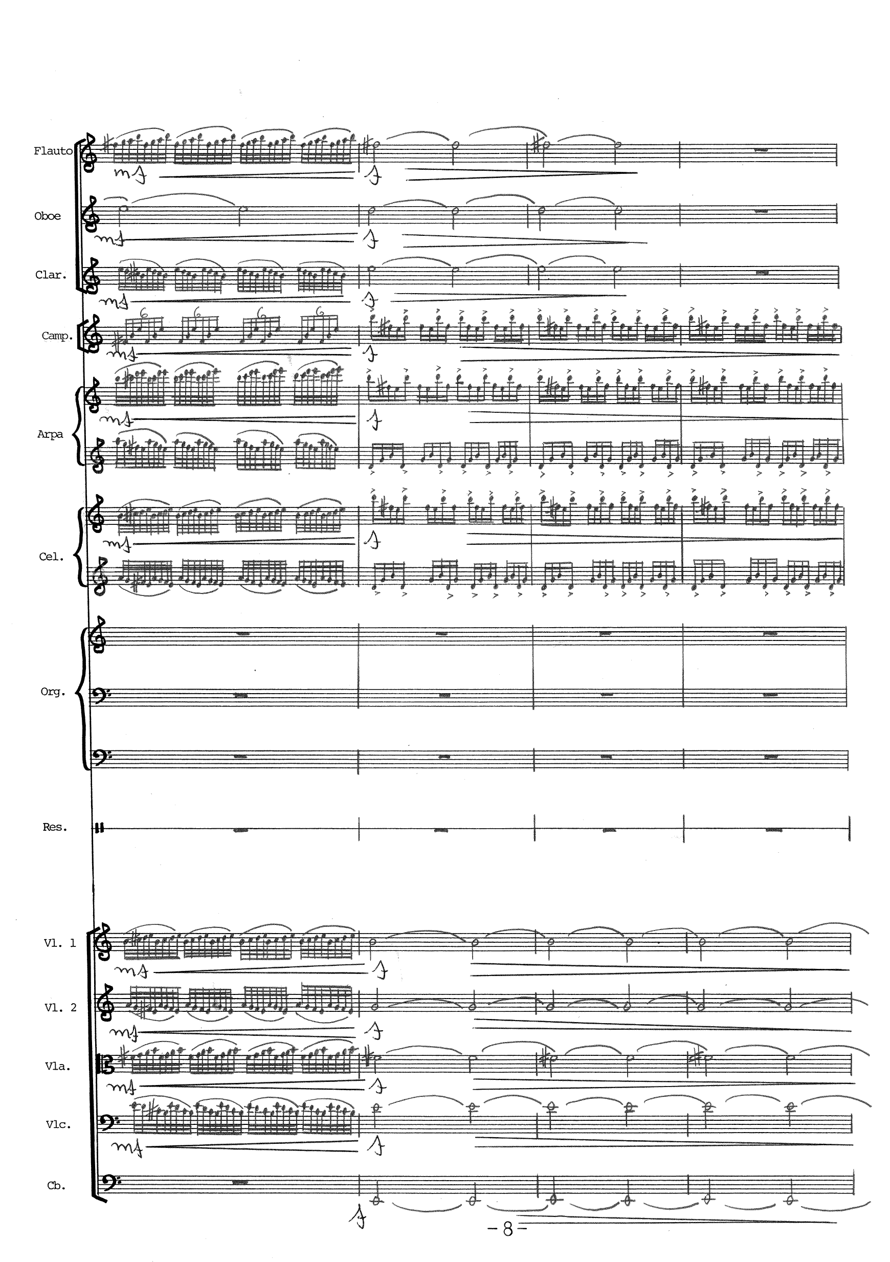 Rosevinduet - Musikk for 12 instrumenter og resitatør til dikt av Stein Mehren - Bilde 10