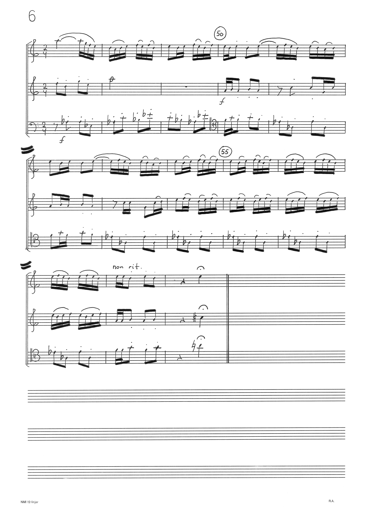 Trio for Flute, Oboe and Bassoon, op. 12 - Image 8